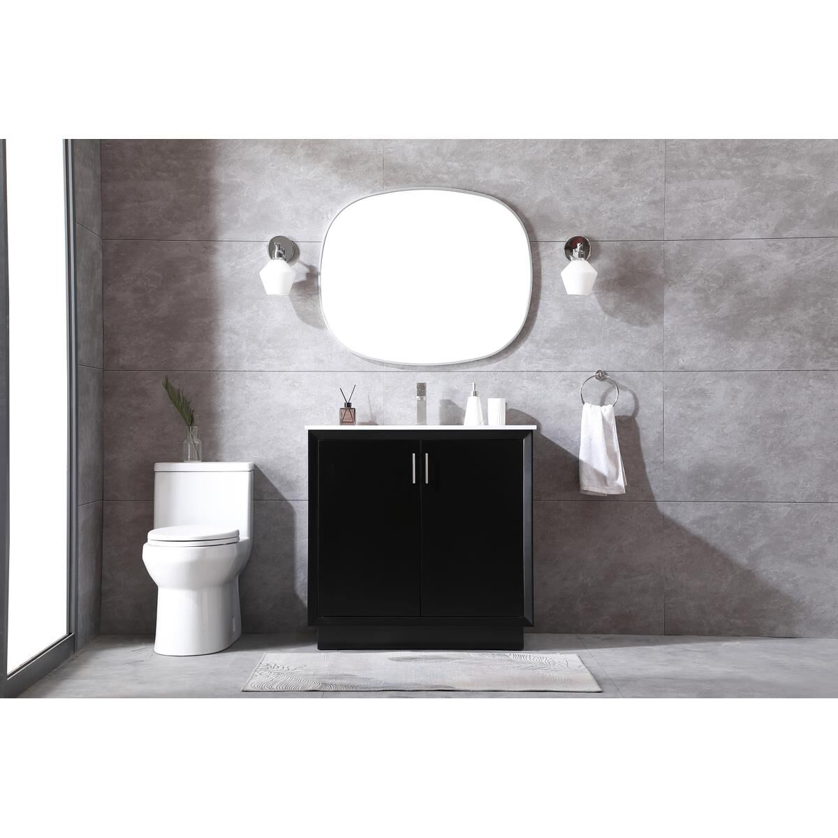 Hayes 36 Inch Bath Vanity by Elegant Decor