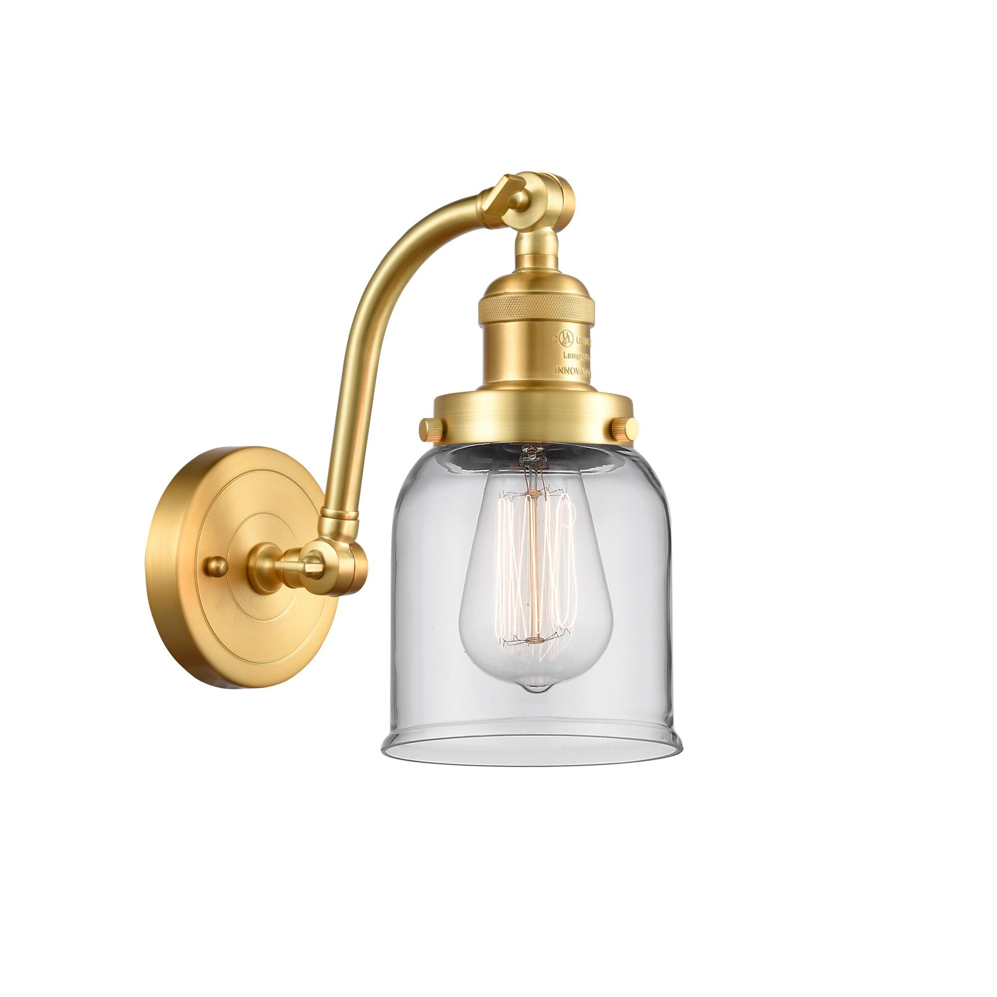 Bruno Marashlian Small Bell 11 Inch Wall Sconce by Innovations Lighting