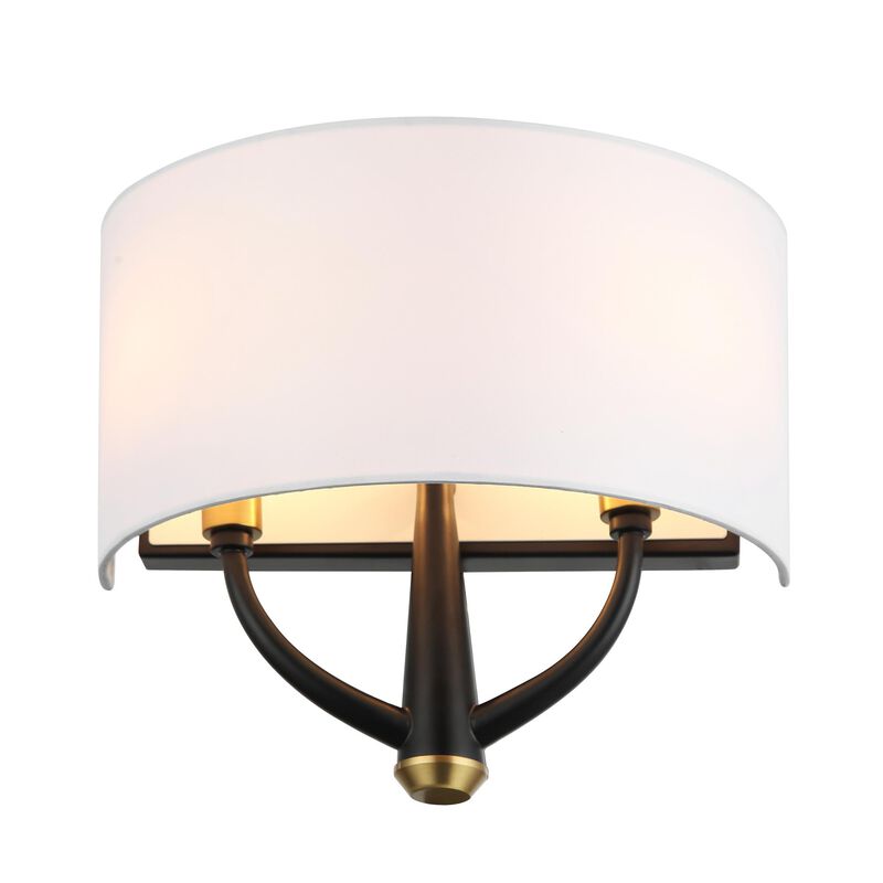 Patchwork 12 Inch 2 Light Wall Sconce by Varaluz