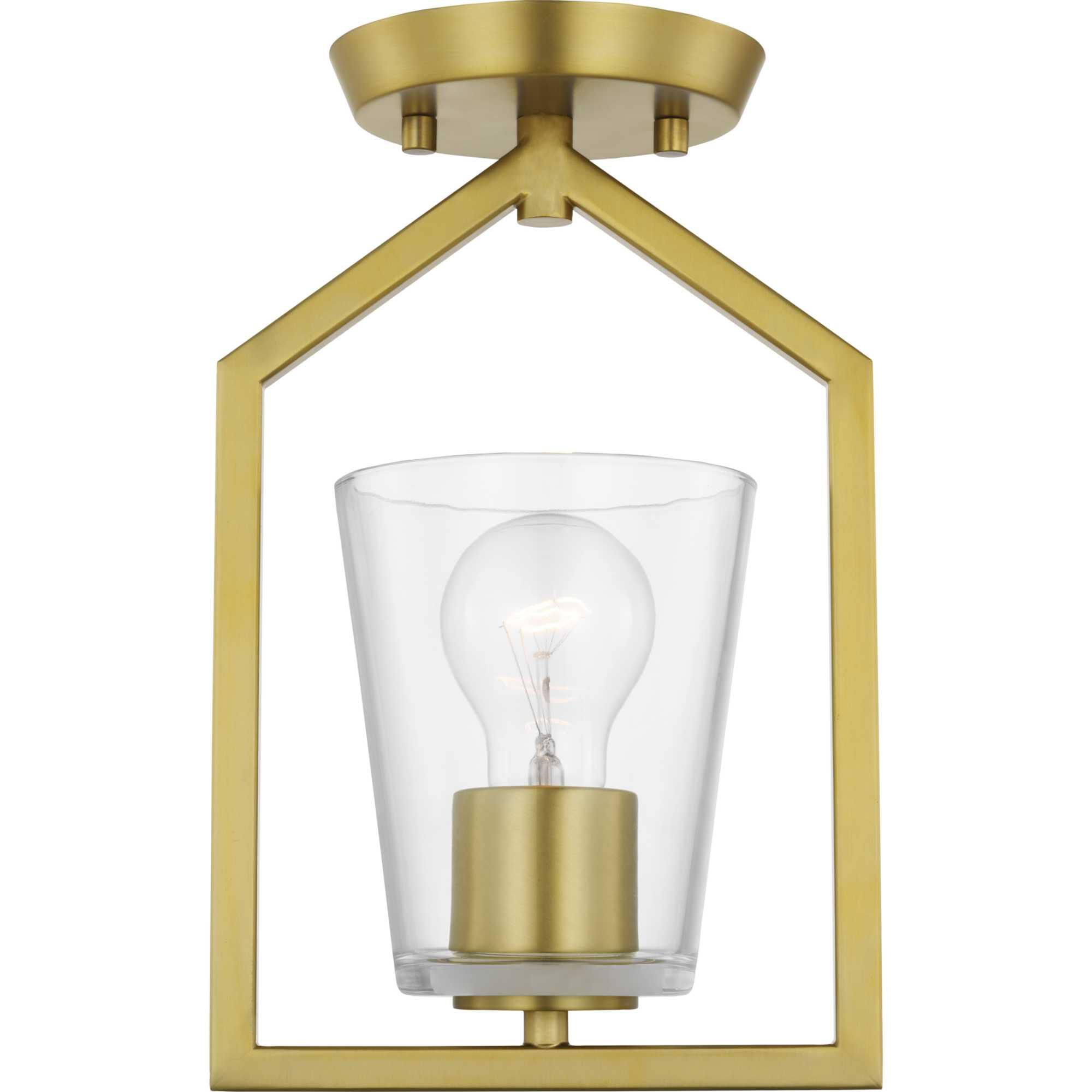 Vertex Semi Flush Mount by Progress Lighting