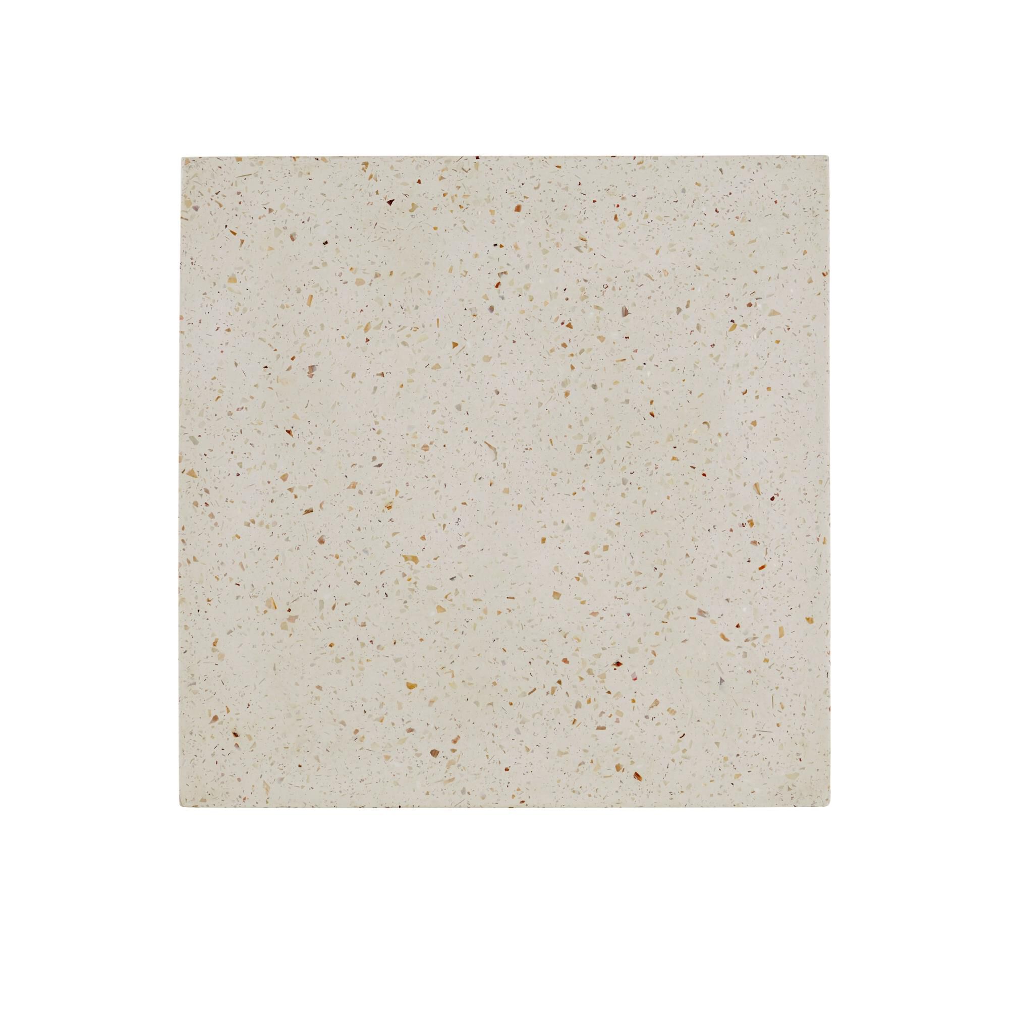 Shown in Ivory Terrazzo finish