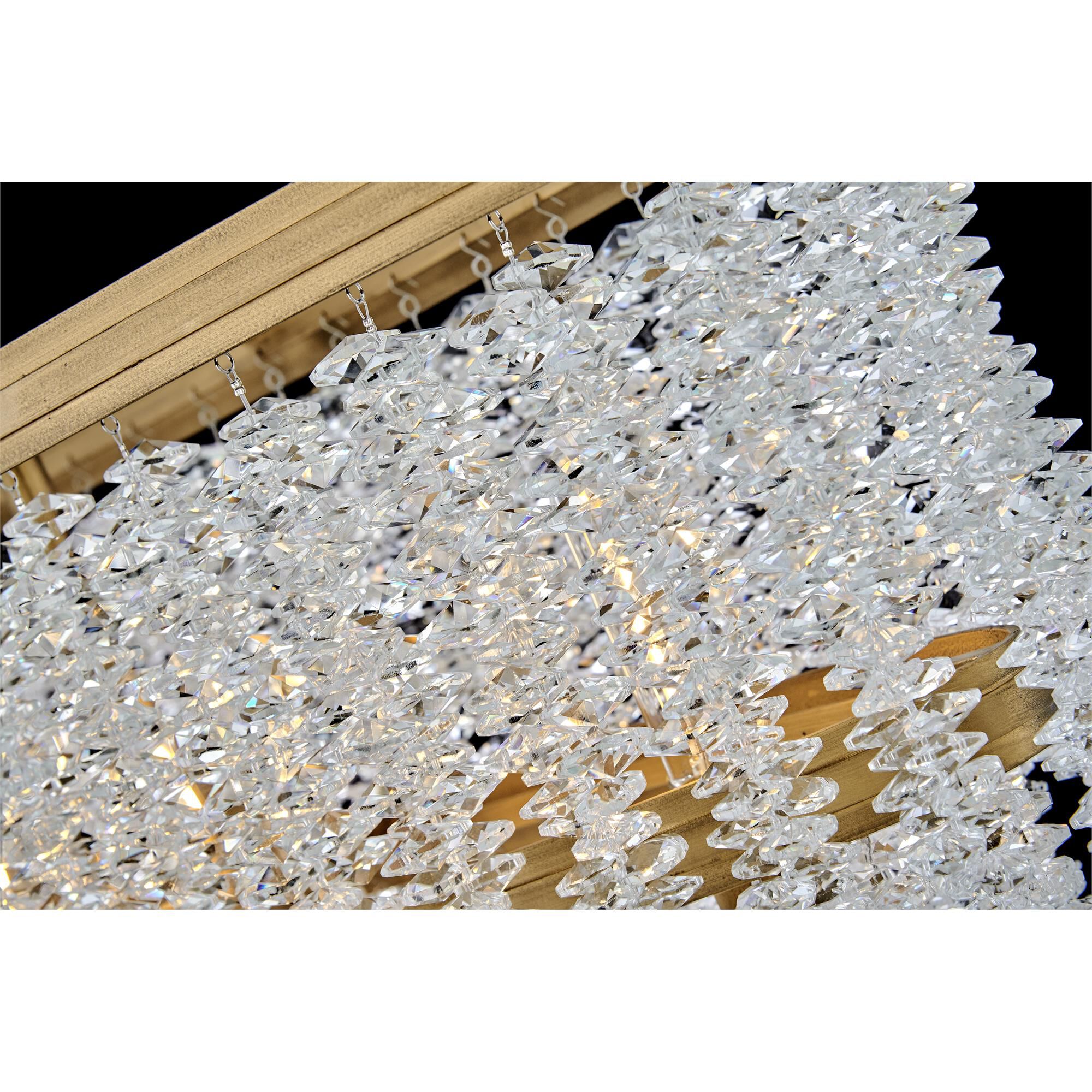 Rubina Medium Linear Chandelier,