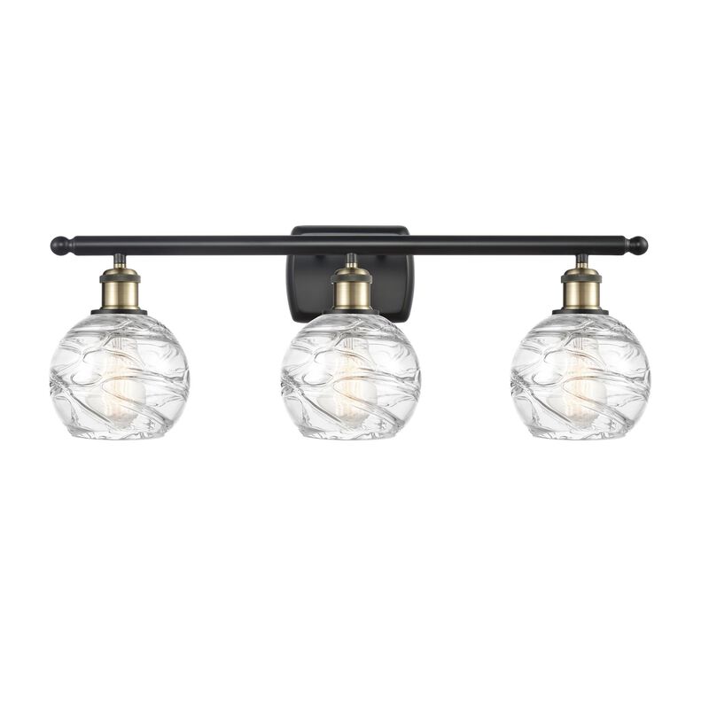 Bruno Marashlian Athens Deco Swirl 26 Inch Bath Vanity Light by Innovations Lighting