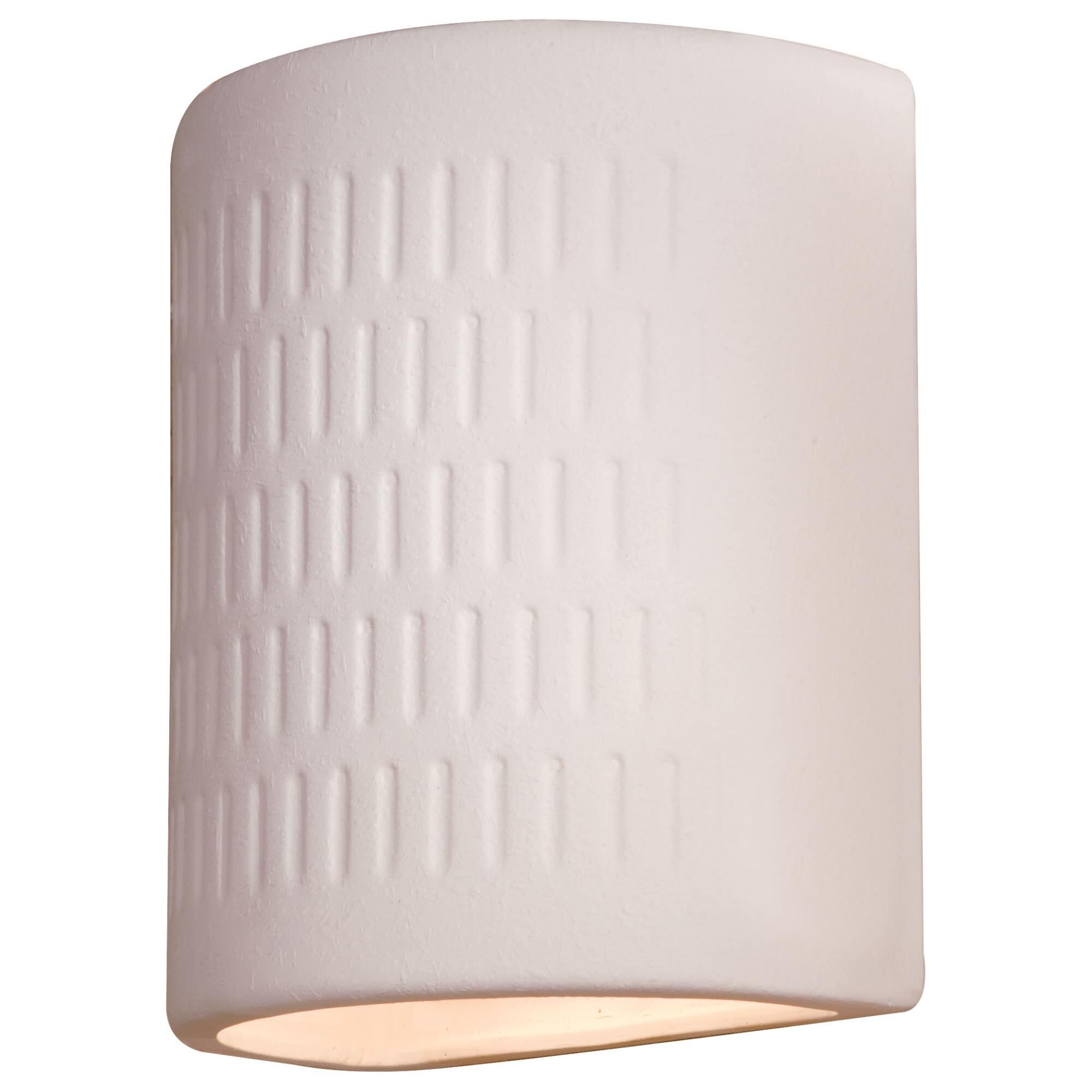 Shown in White Ceramic finish and White Ceramic glass and Chinaware shade