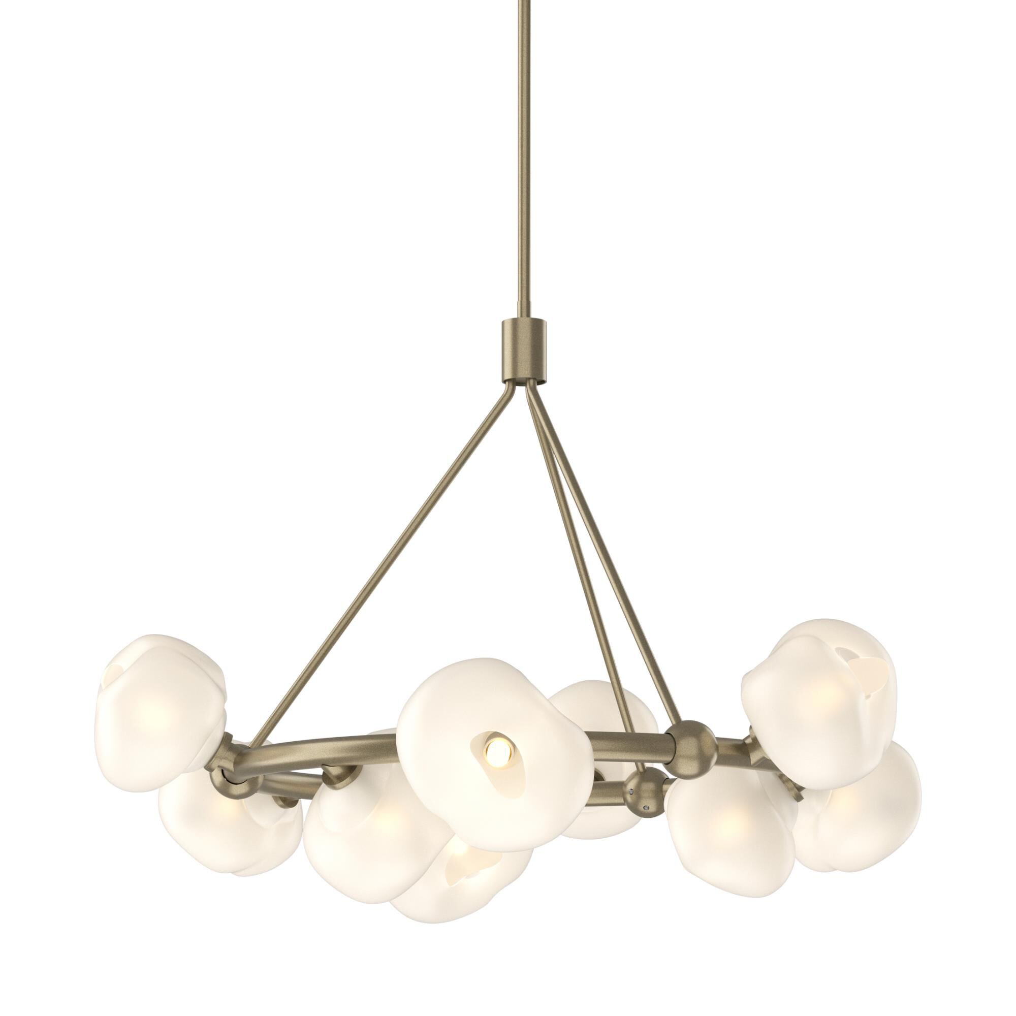 Ume 32 Inch Multi Light Pendant by Hubbardton Forge