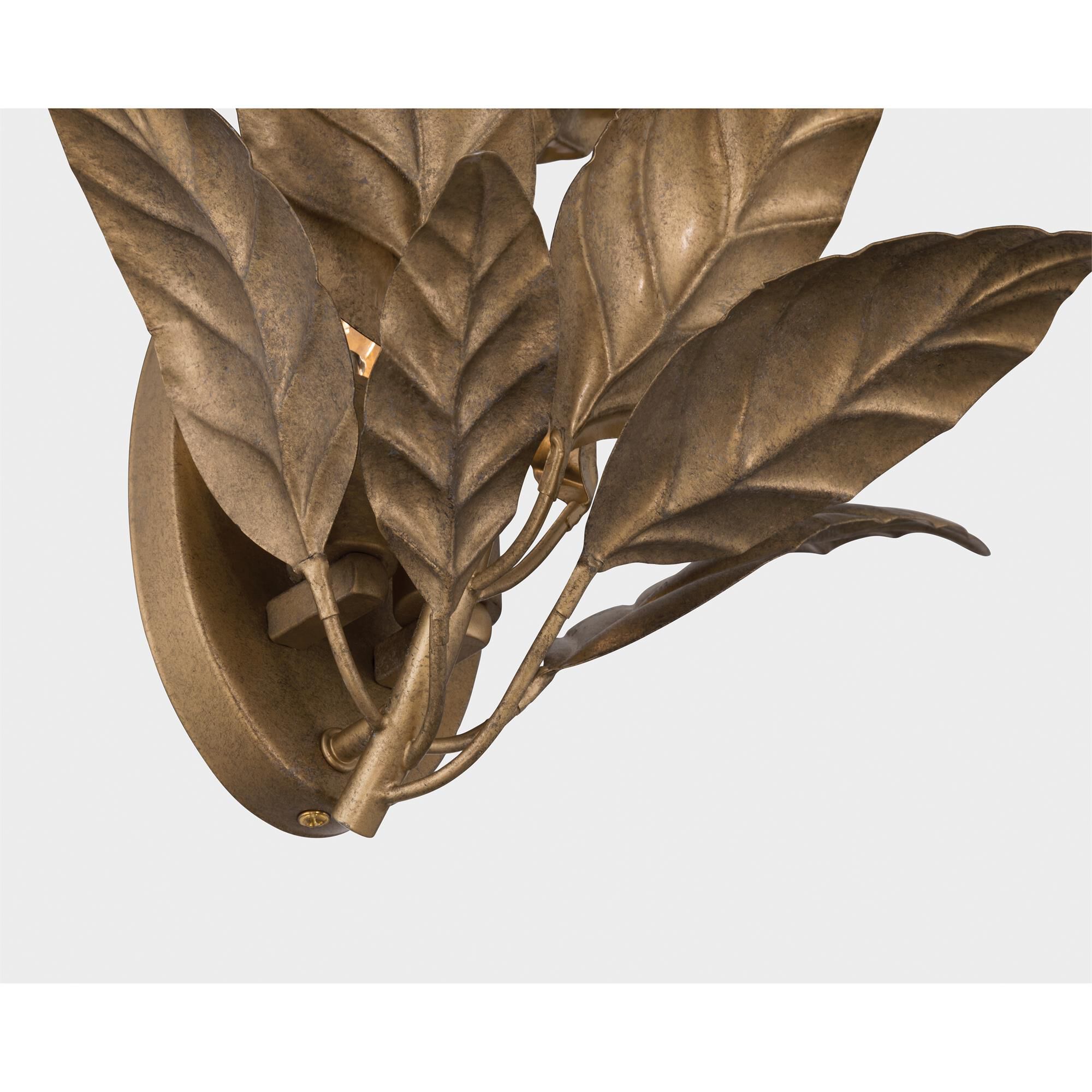 Shown in Weathered Gold finish