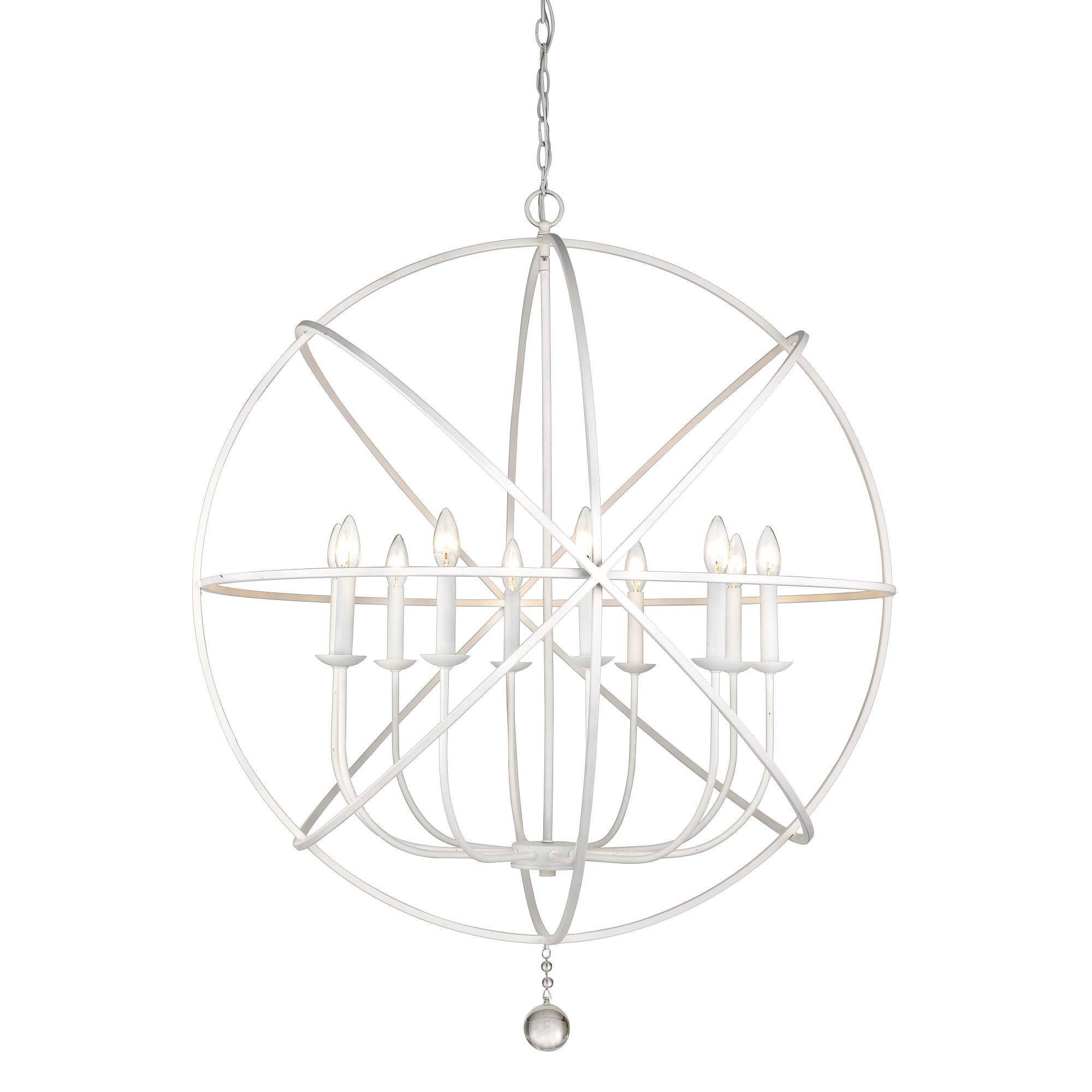 Tull 36 Inch 10 Light Chandelier by Z-Lite