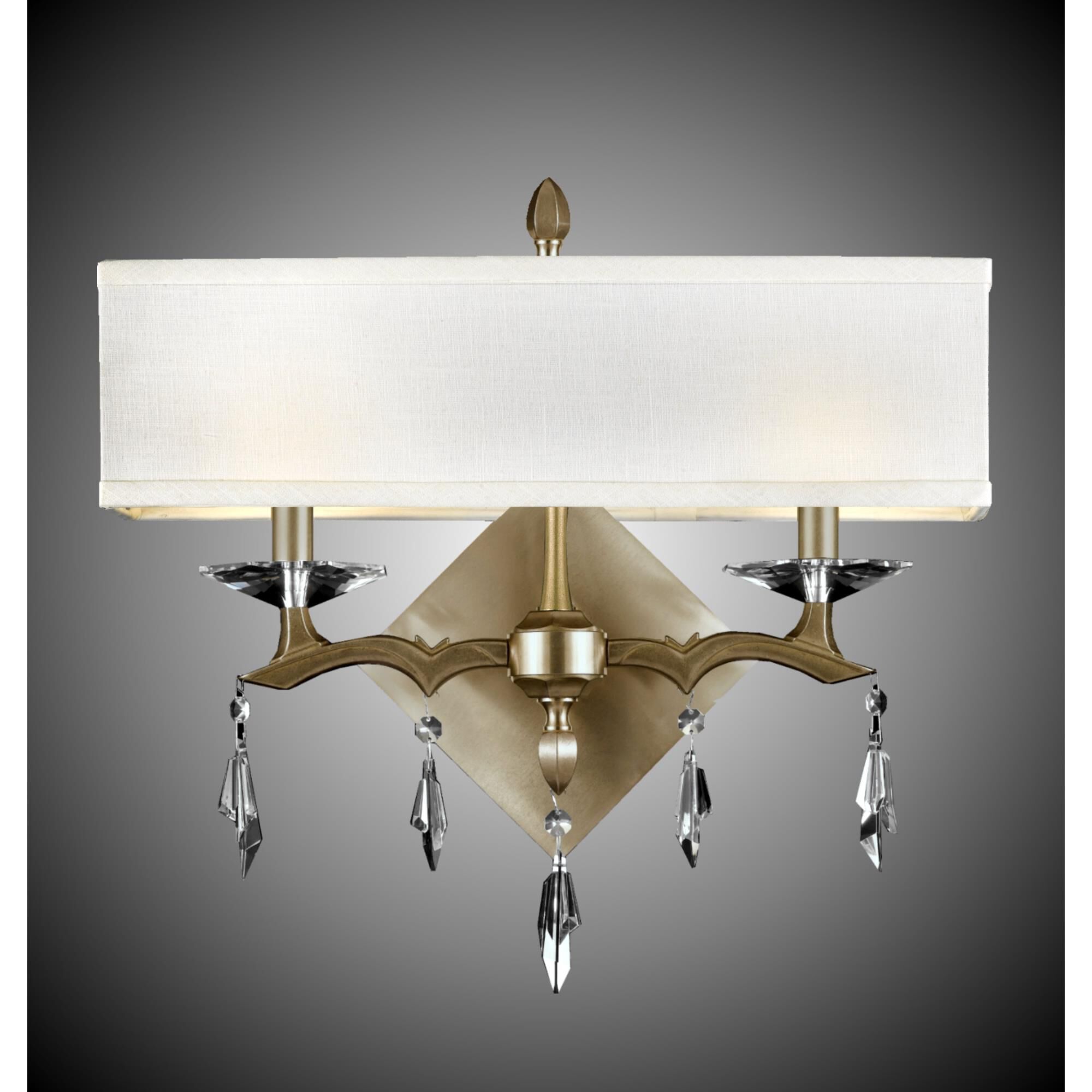 Kaya 18 Inch Wall Sconce by American Brass and Crystal