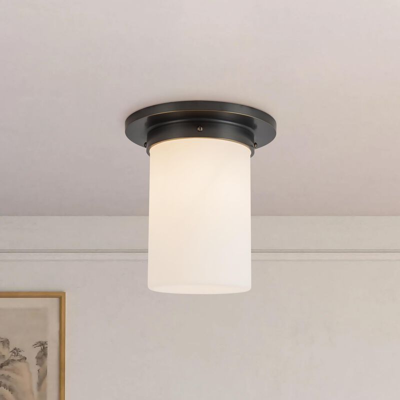 Jason Koharik Mineral 8 Inch Flush Mount by Alora Lighting