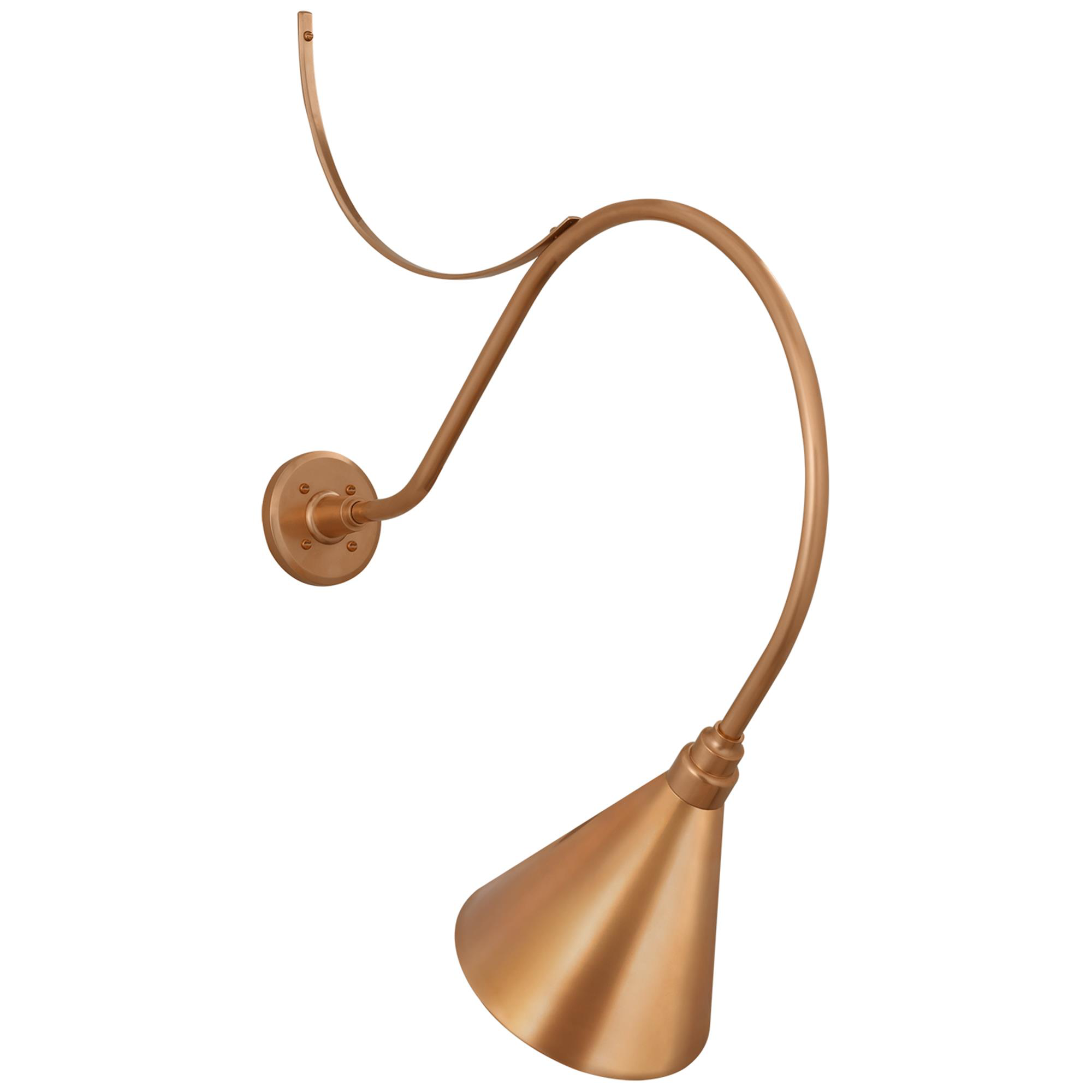 Shown in Soft Copper finish and Copper shade