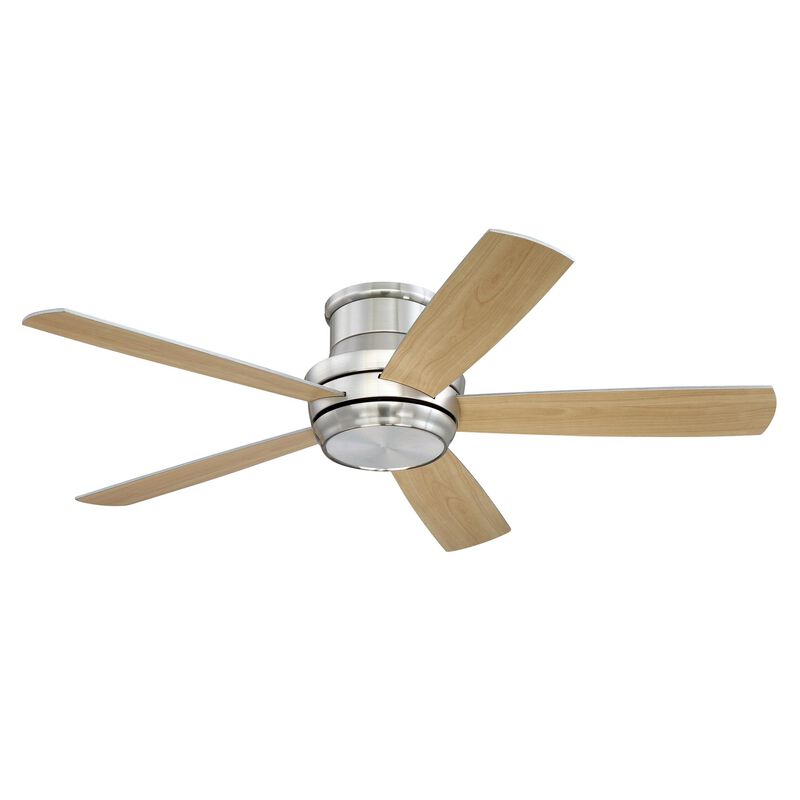Tempo Hugger 52 Inch Ceiling Fan with Light Kit by Craftmade