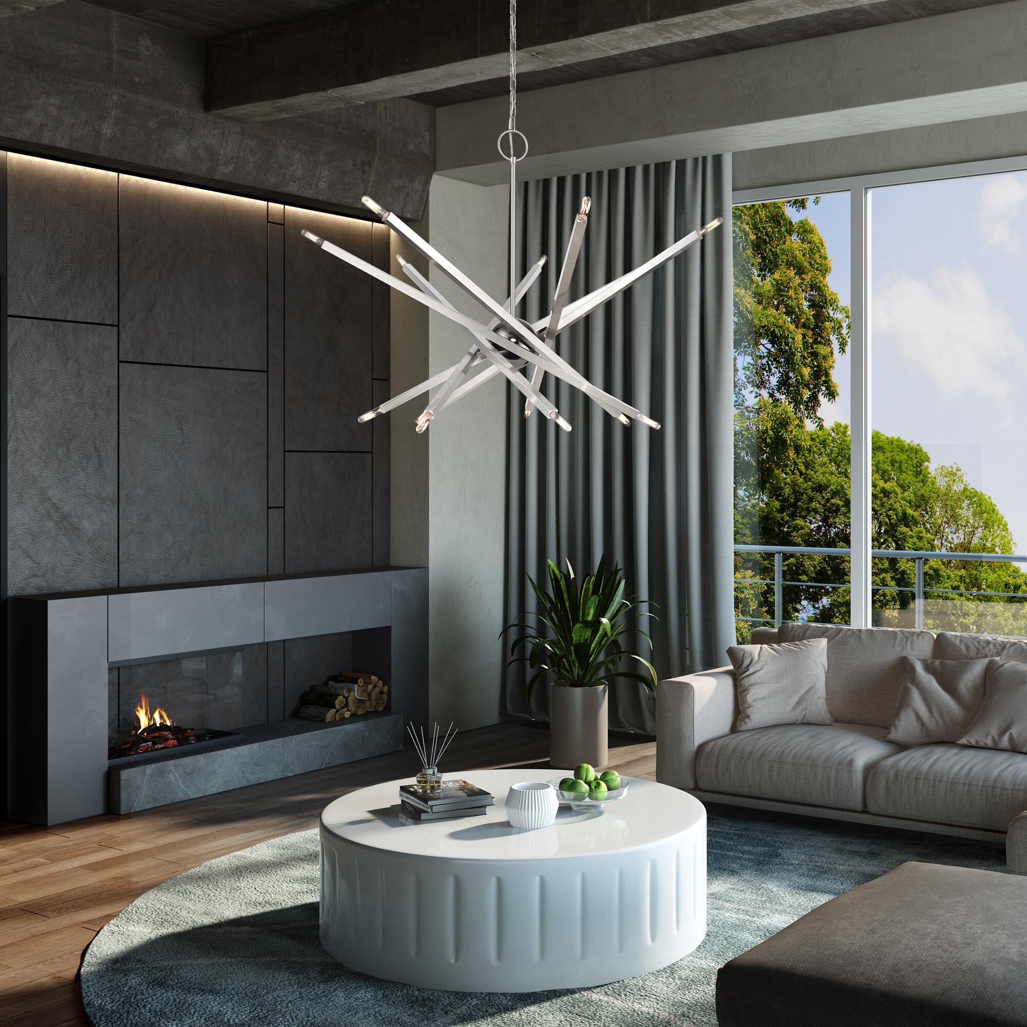 Shown in Brushed Nickel finish