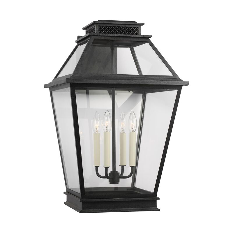 Chapman & Myers Falmouth 25 Inch Tall 4 Light Outdoor Wall Light by Visual Comfort Studio Collection