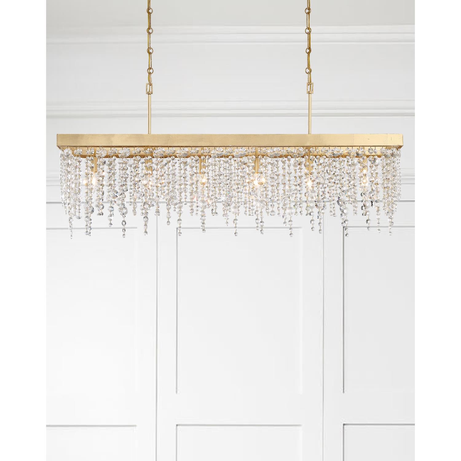 Winham 49 Inch 6 Light Linear Suspension Light by Crystorama