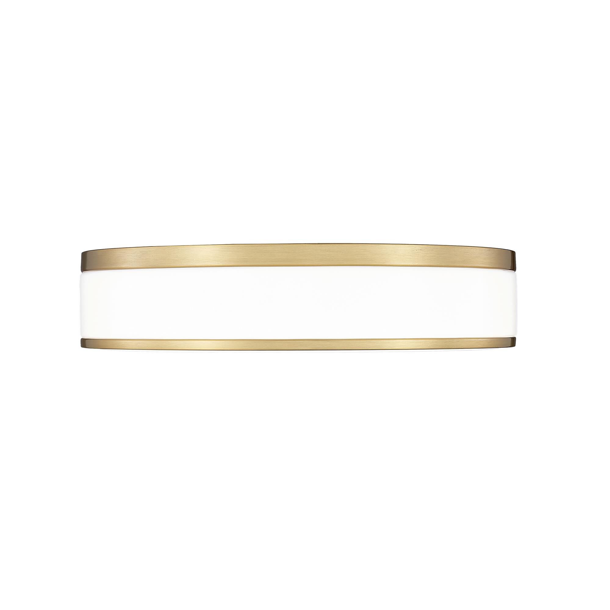 Shown in Modern Gold finish and Frosted glass and Frosted shade
