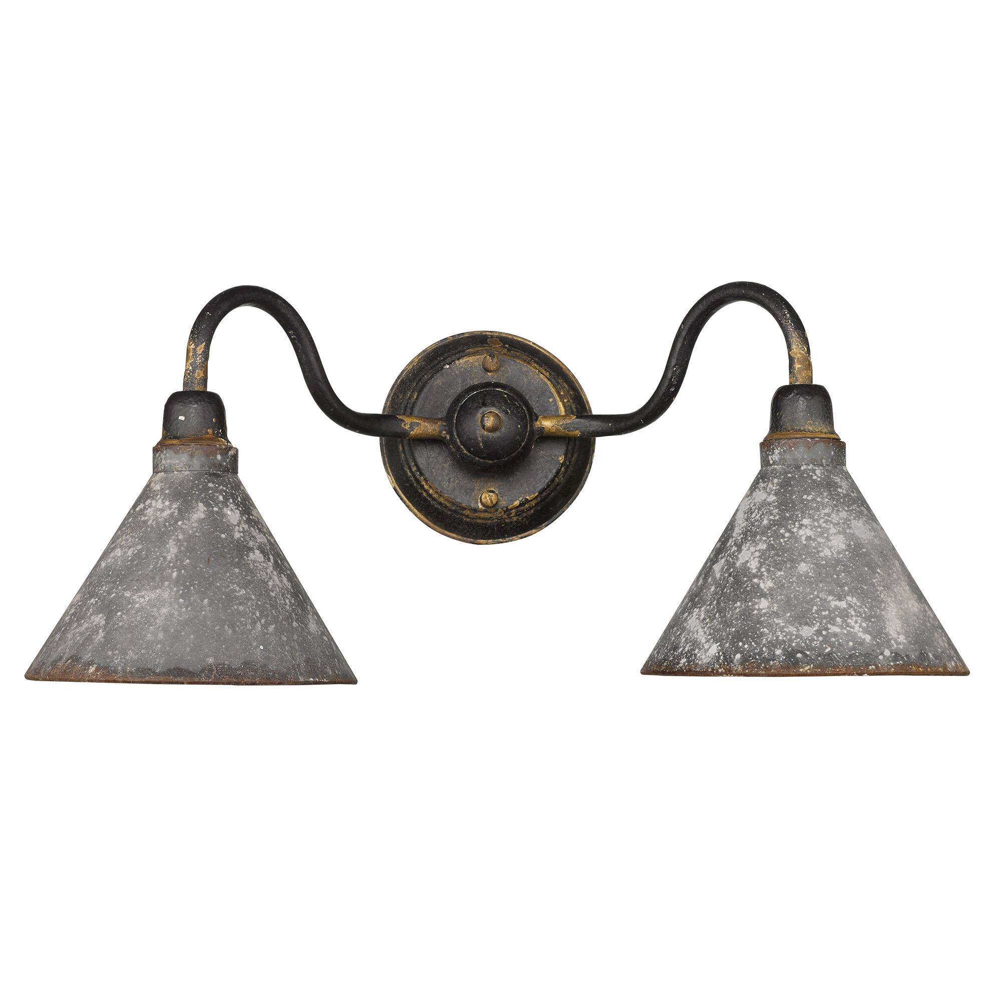 Shown in Antique Black Iron finish