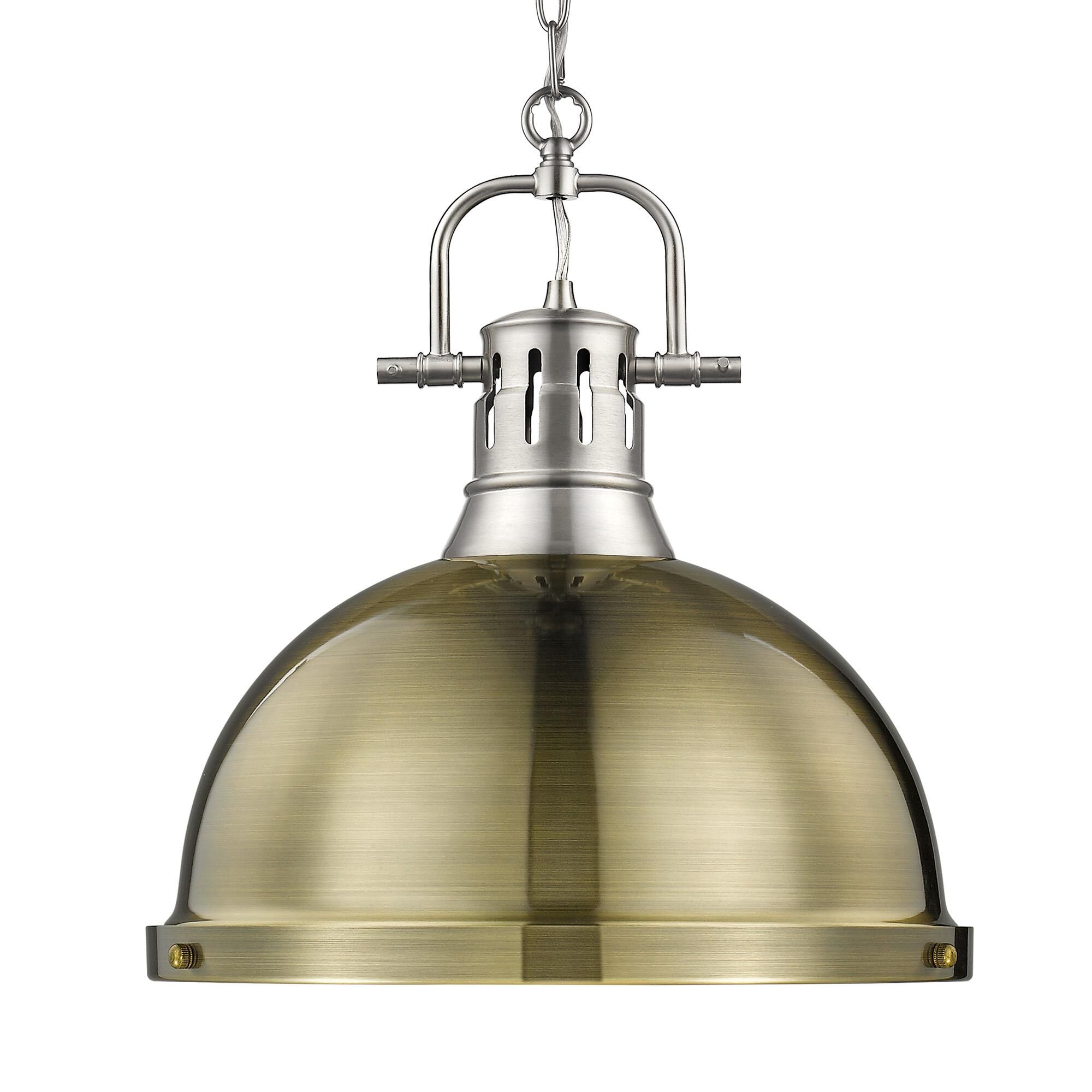 Duncan 14 Inch Large Pendant by Golden Lighting
