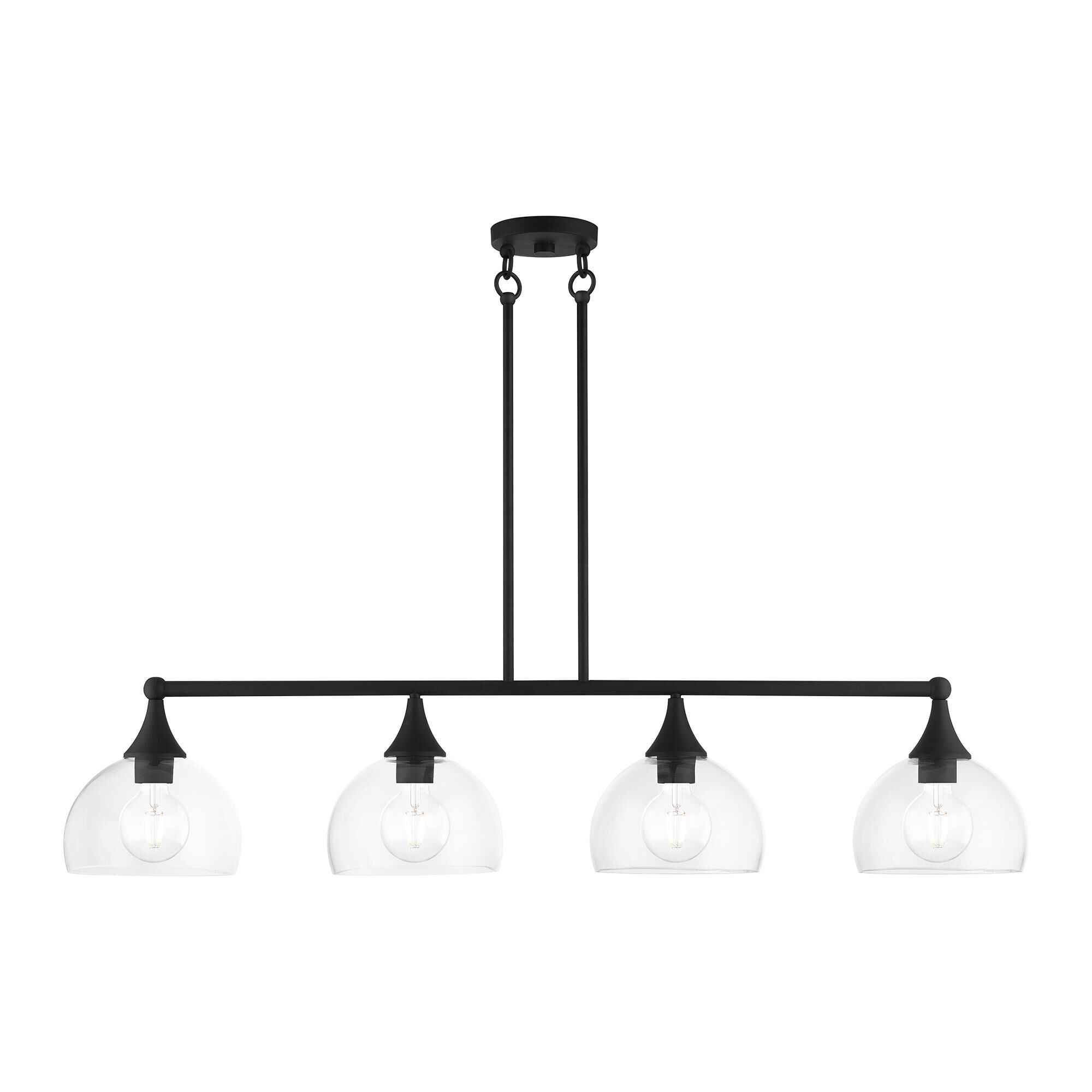 Glendon 45 Inch 4 Light Linear Suspension Light by Livex Lighting