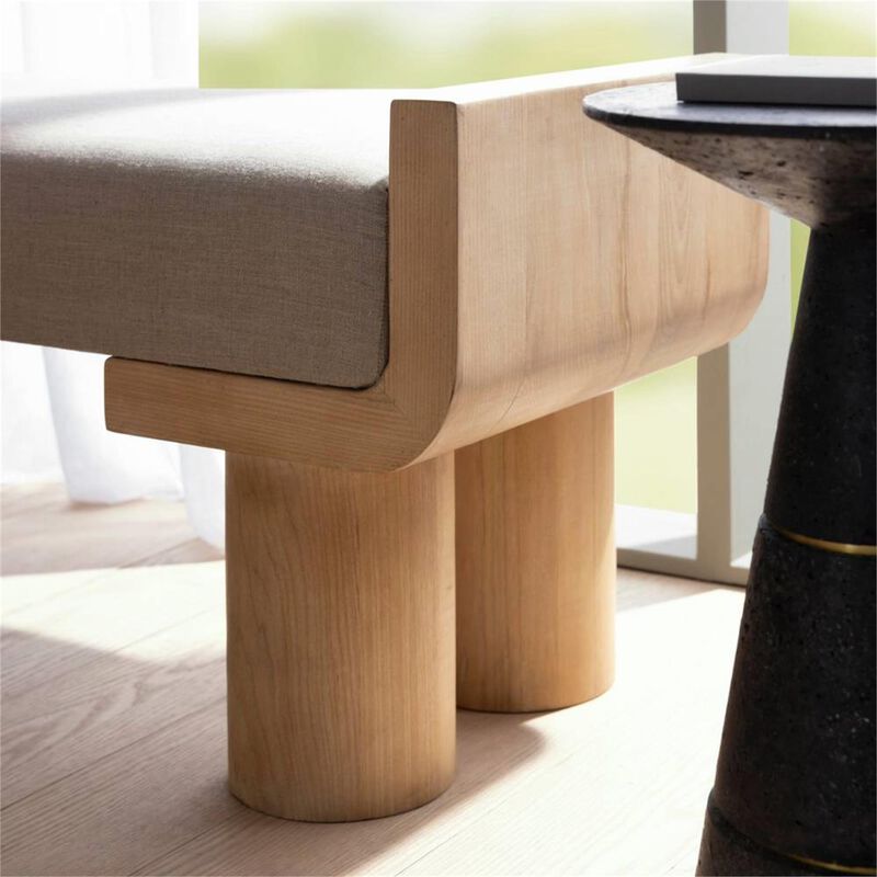 Wesley 64 Inch Bench by Arteriors
