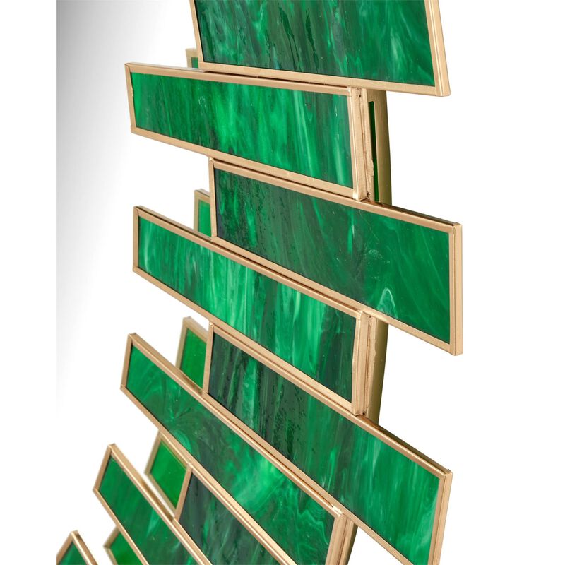 Glasdele Medium Decorative Mirror by Currey & Company