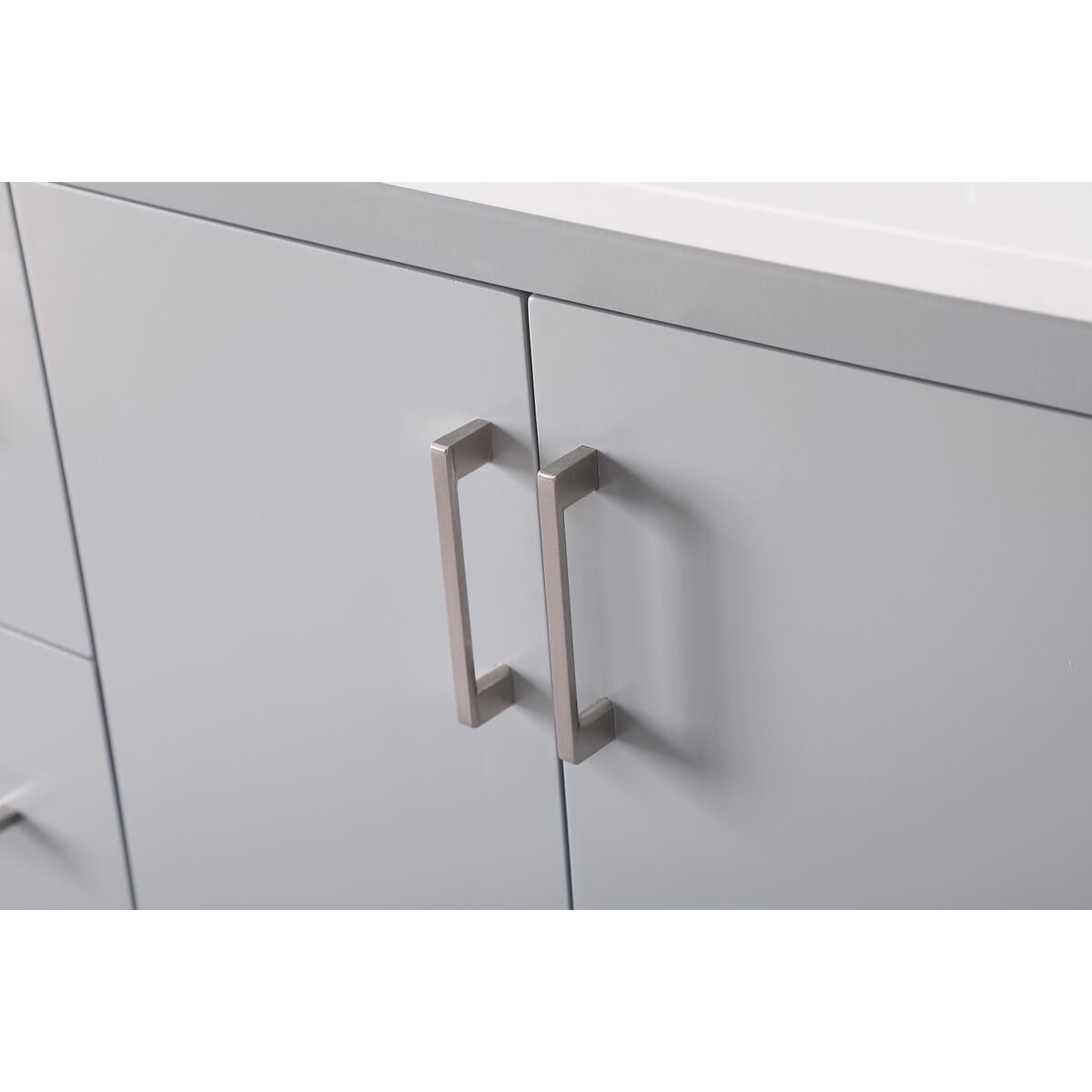 Shown in Grey finish