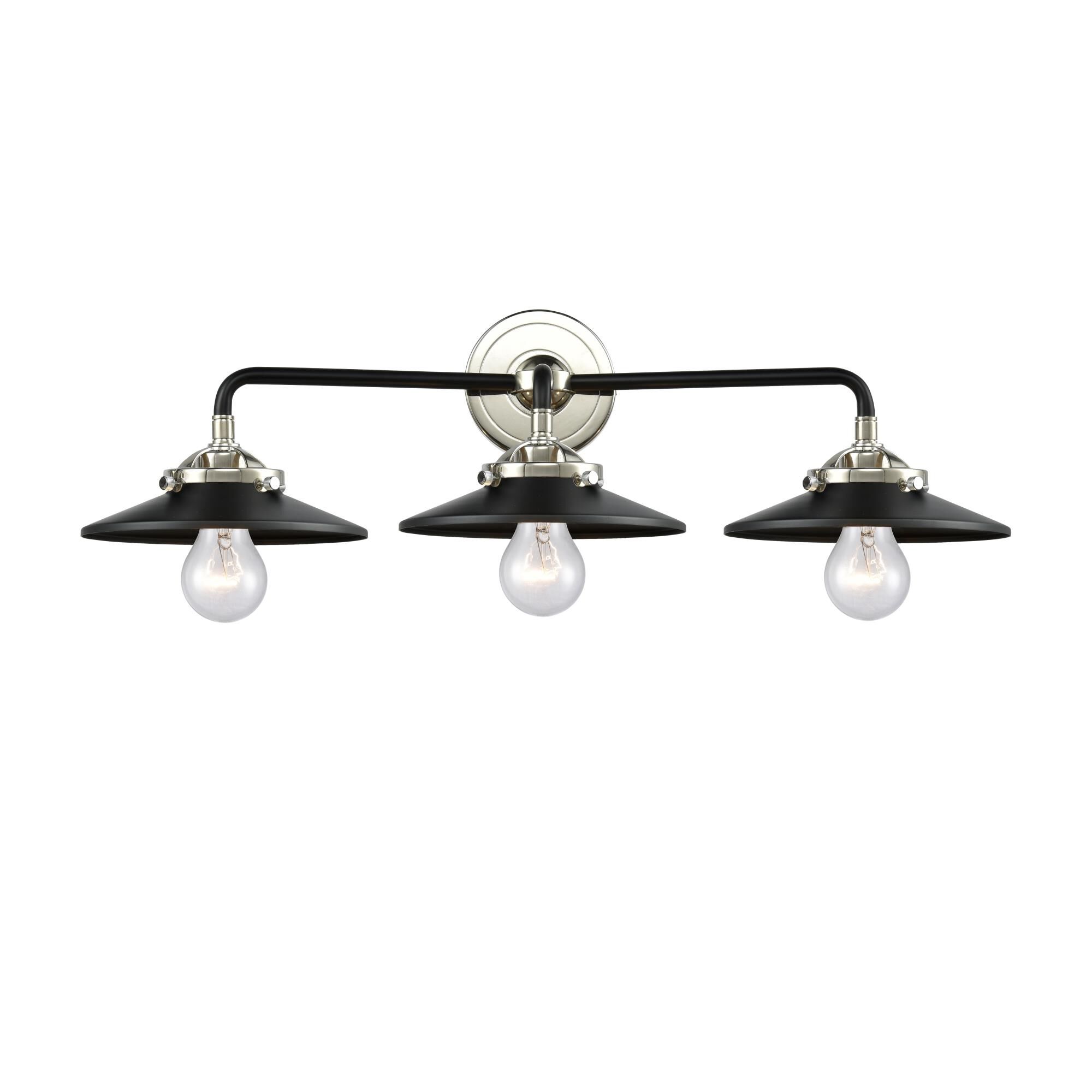 Bruno Marashlian Railroad 26 Inch 3 Light Bath Vanity Light by Innovations Lighting