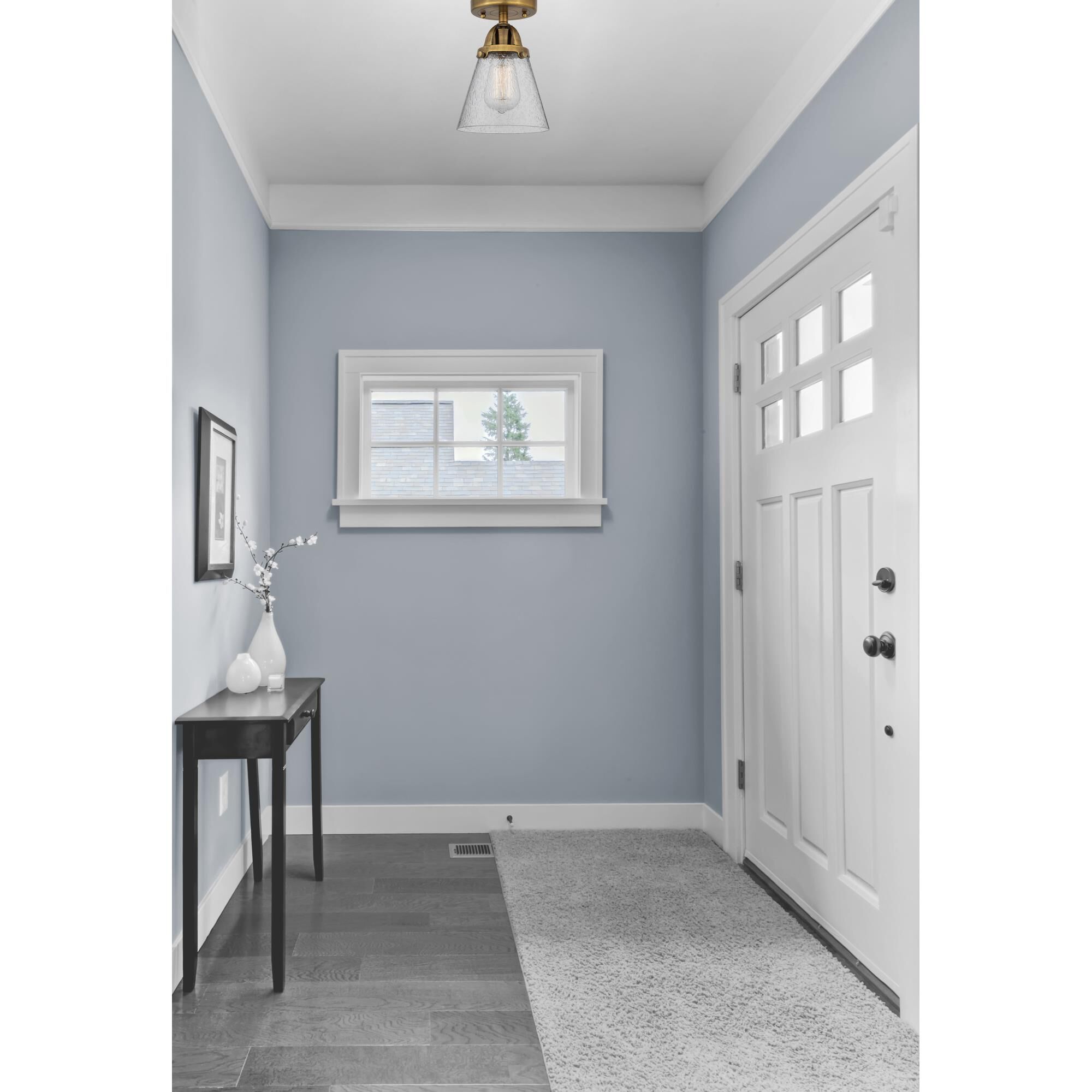 Bruno Marashlian Cone 6 Inch 1 Light Semi Flush Mount by Innovations Lighting