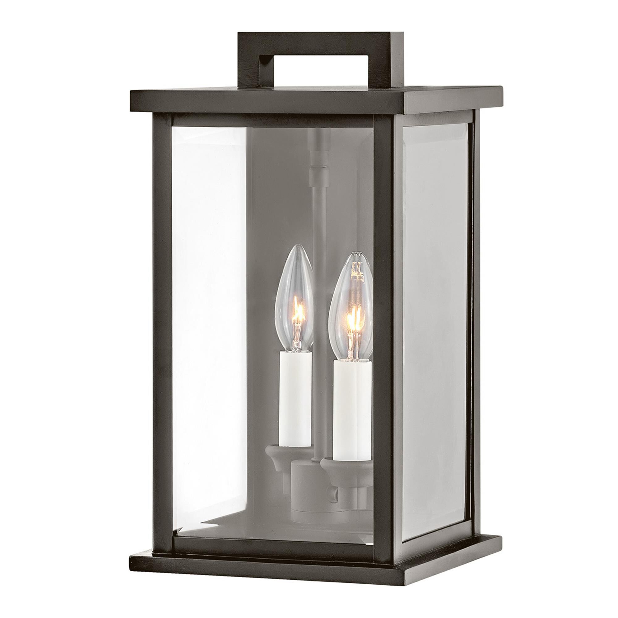 Weymouth 14 Inch Tall 3 Light Outdoor Wall Light,