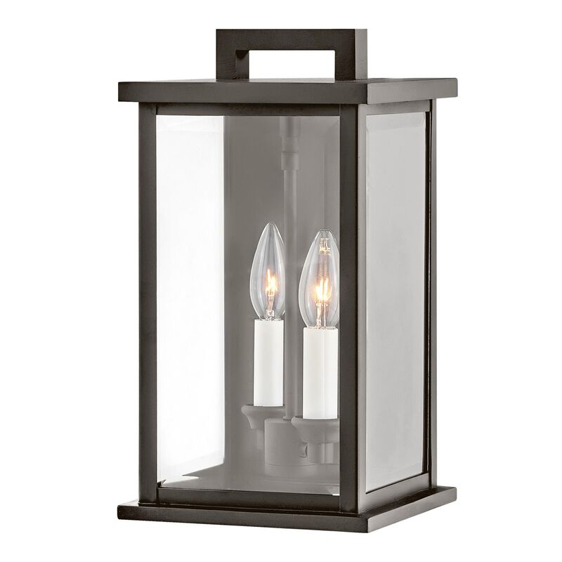 Weymouth 14 Inch Tall 3 Light Outdoor Wall Light by Hinkley Lighting
