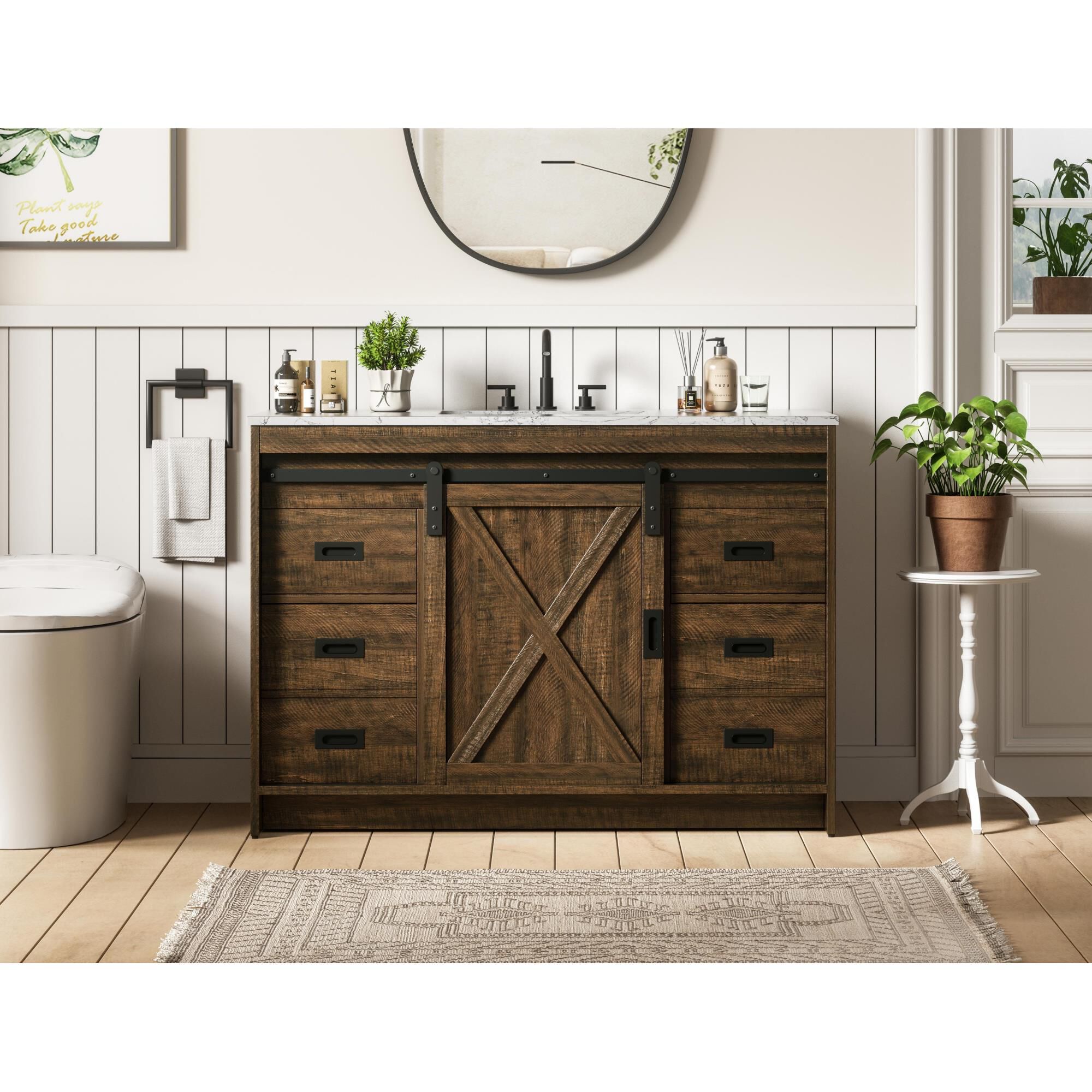 Austin 48 Inch Bath Vanity by Elegant Dcor