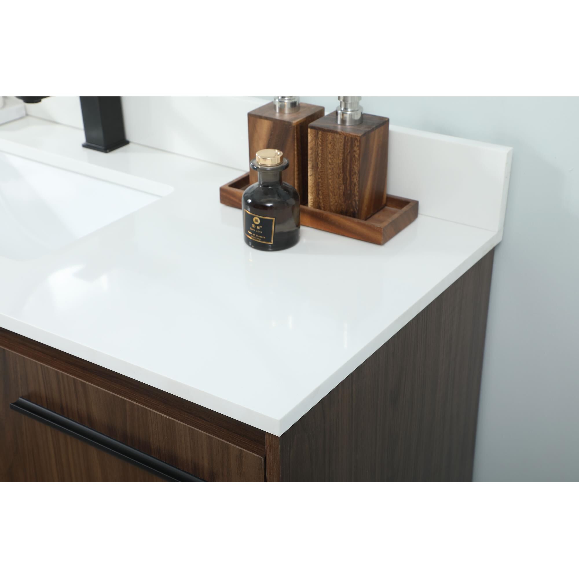 Shown in Walnut finish