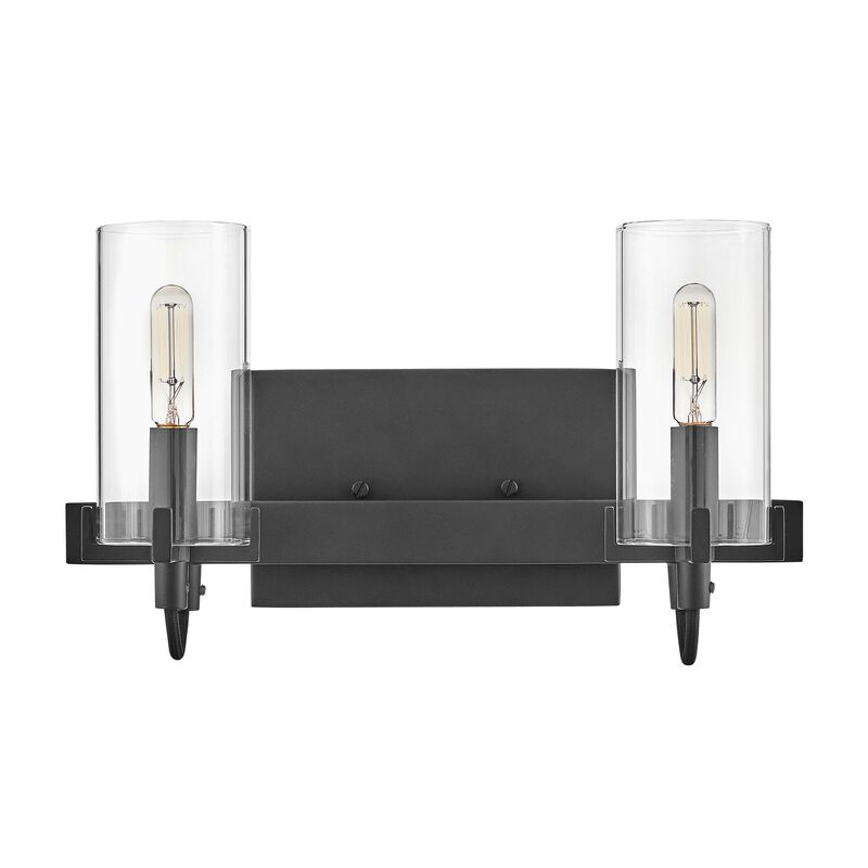 Ryden 14 Inch 2 Light Bath Vanity Light by Hinkley