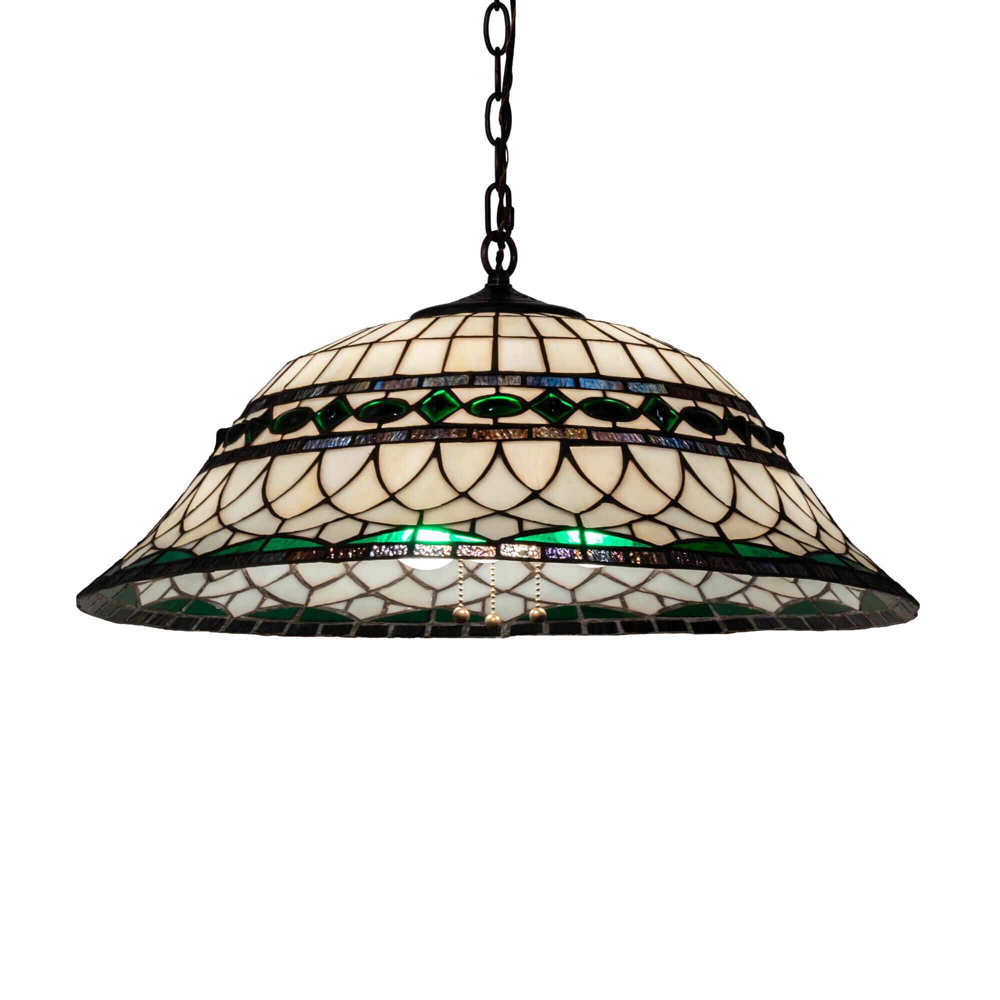 Tiffany Roman 24 Inch Large Pendant by Meyda Lighting