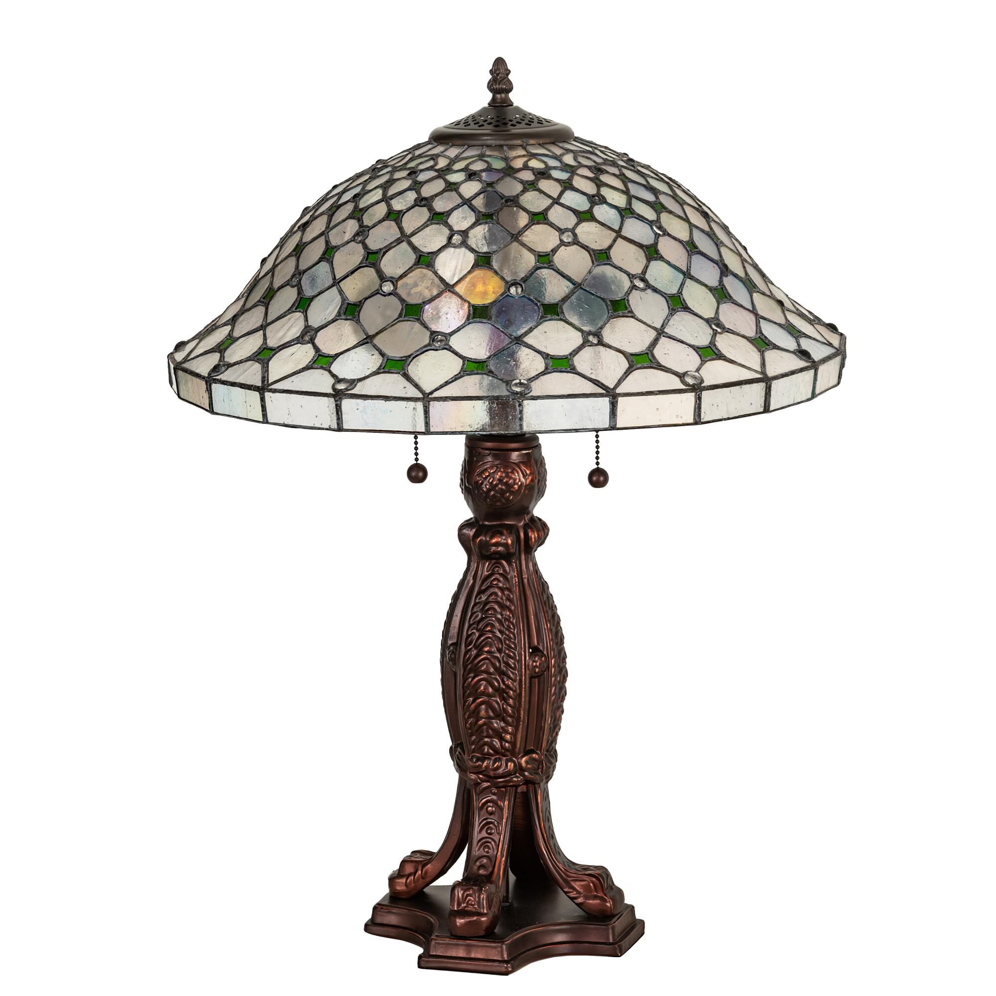 Diamond and Jewel 25 Inch Table Lamp by Meyda Lighting