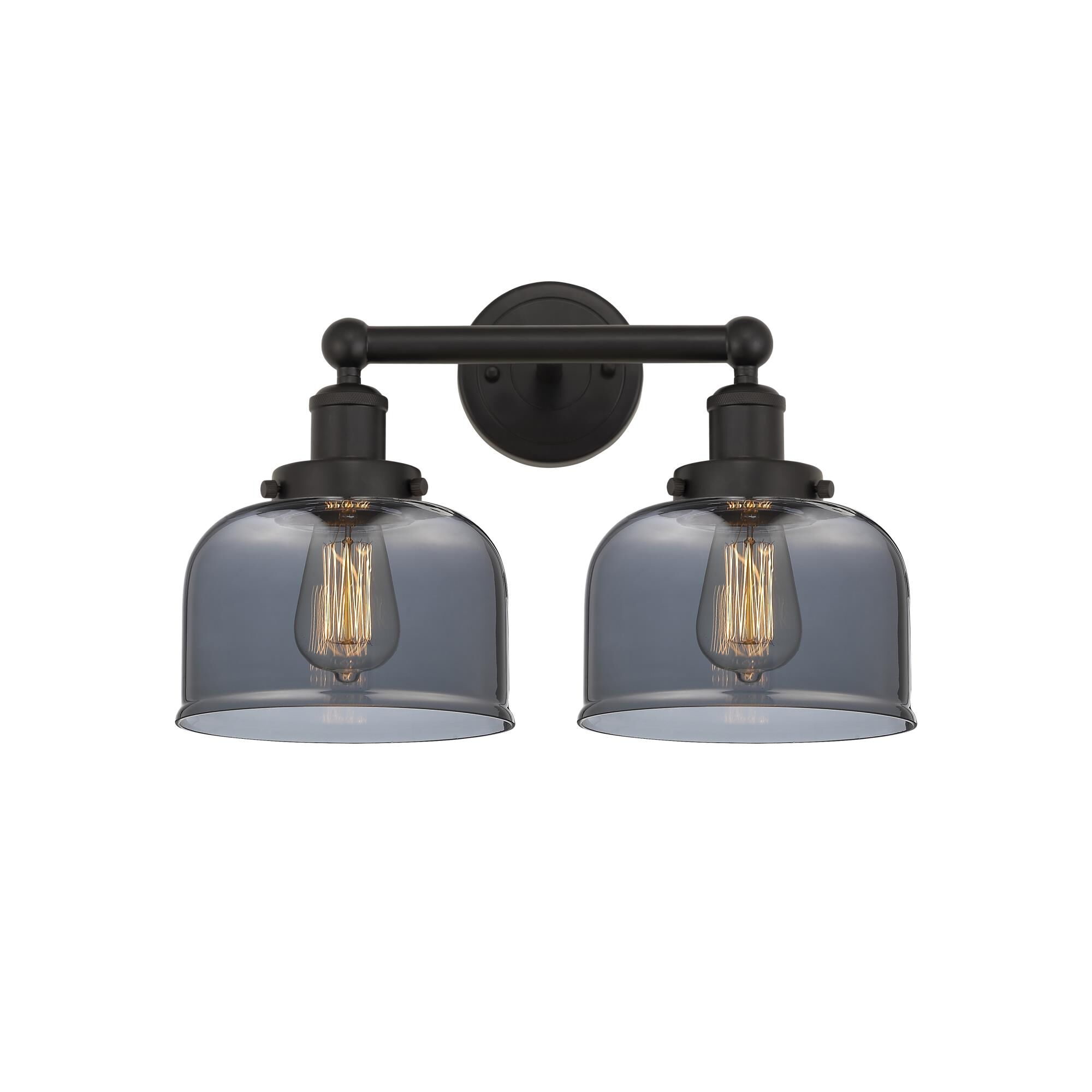 Shown in Oil Rubbed Bronze, Plated Smoke finish and Plated Smoke glass and Plated Smoke Glass shade
