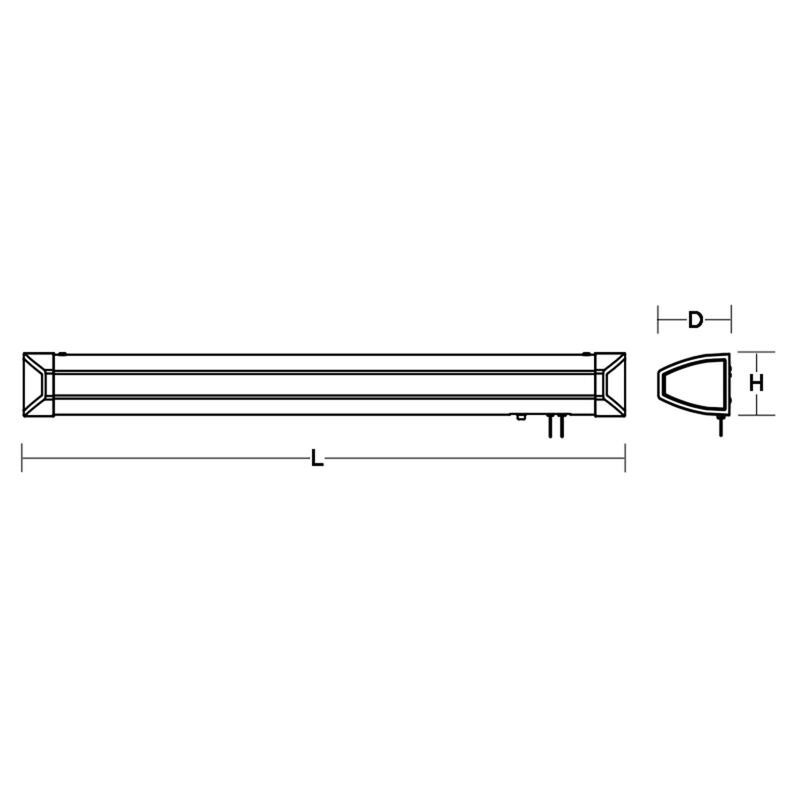 Ideal 39 Inch Wall Sconce by AFX Lighting
