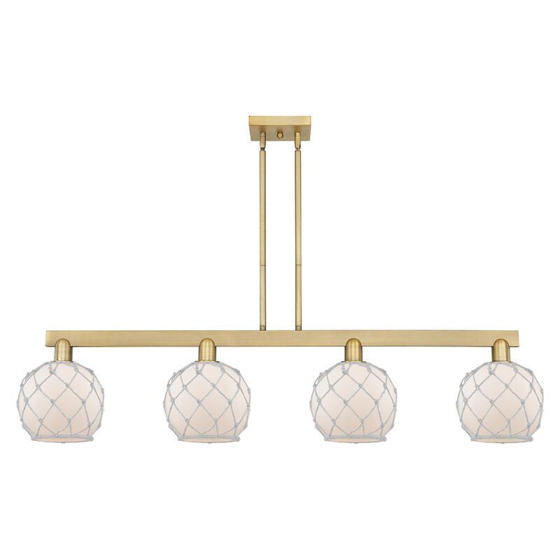 Bruno Marashlian Farmhouse Rope 51 Inch Linear Suspension Light by Innovations Lighting
