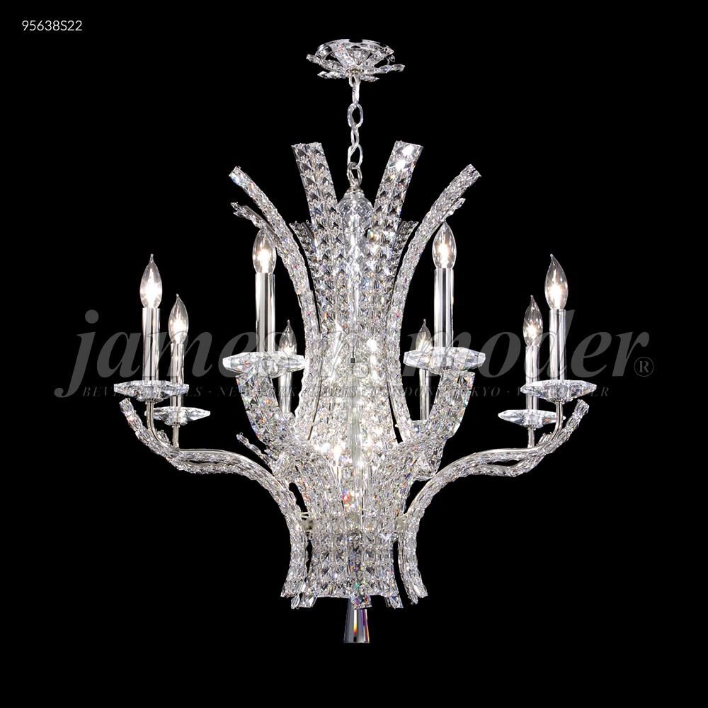 Eclipse Fashion 28 Inch 8 Light Chandelier by James R. Moder