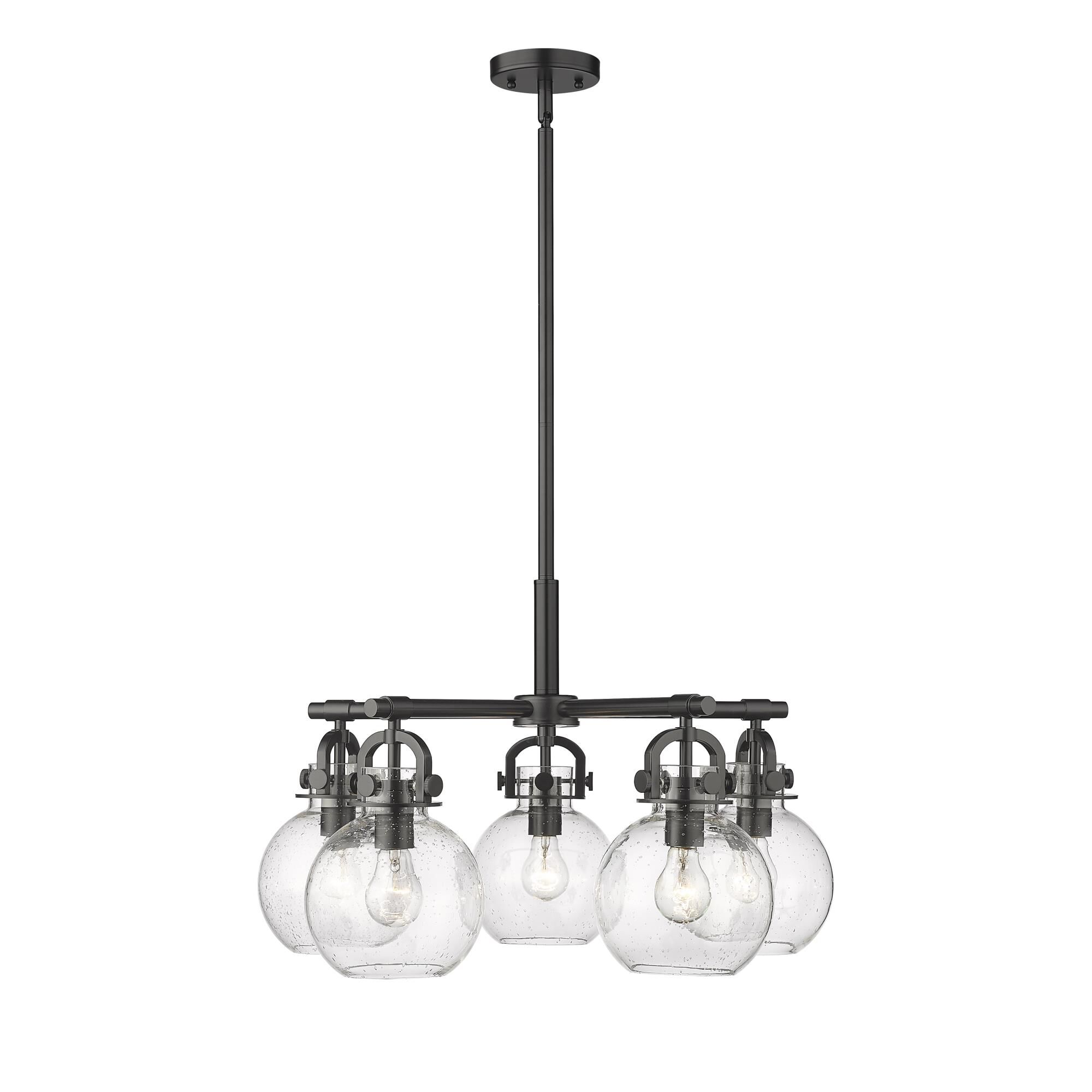 Bruno Marashlian Newton Sphere 26 Inch 5 Light Chandelier by Innovations Lighting