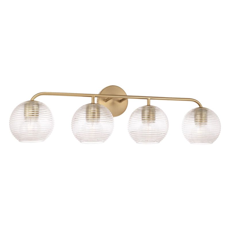 Dolan 33 Inch 4 Light Bath Vanity Light by Capital Lighting Fixture Company