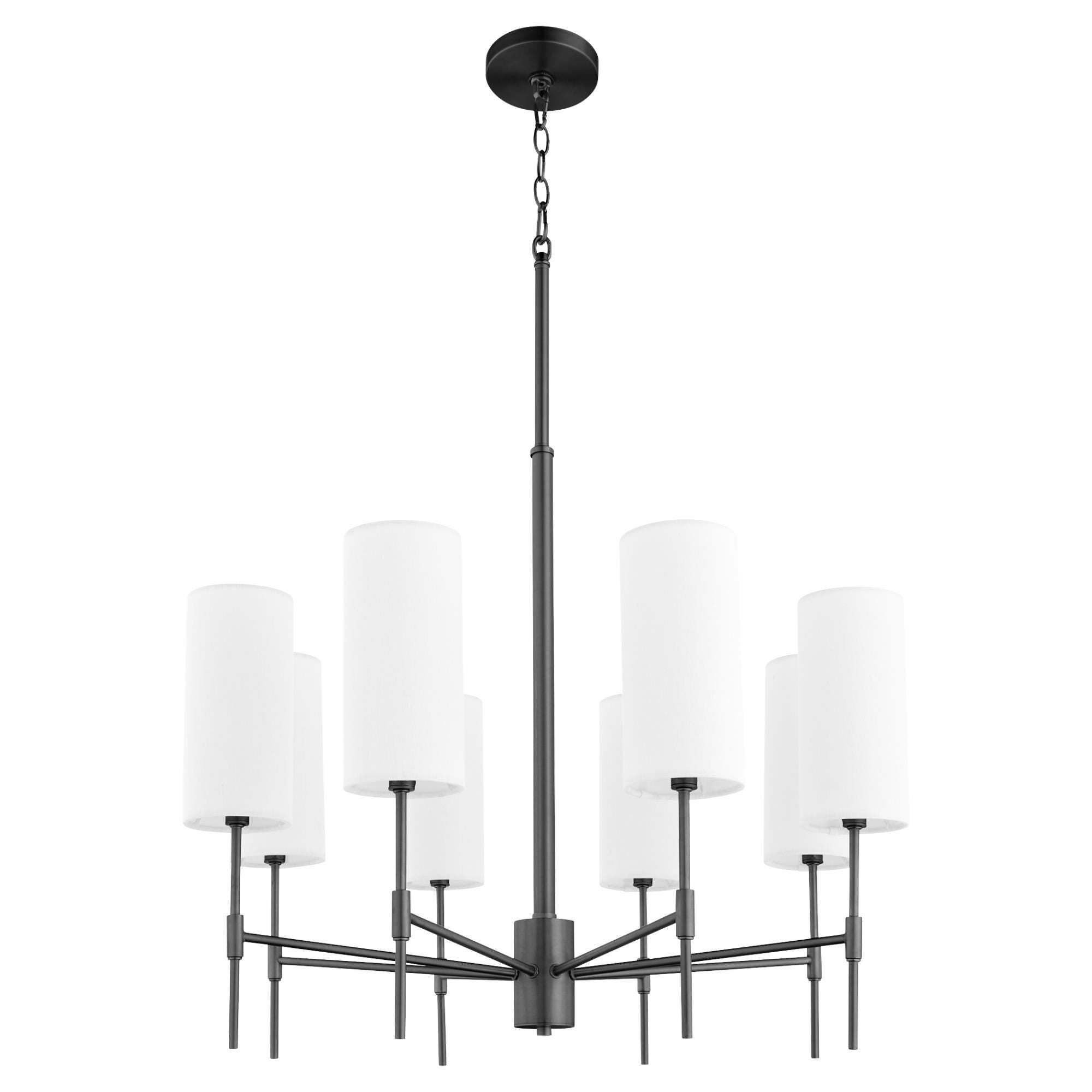 Hamilton 27 Inch 8 Light Chandelier by Quorum International