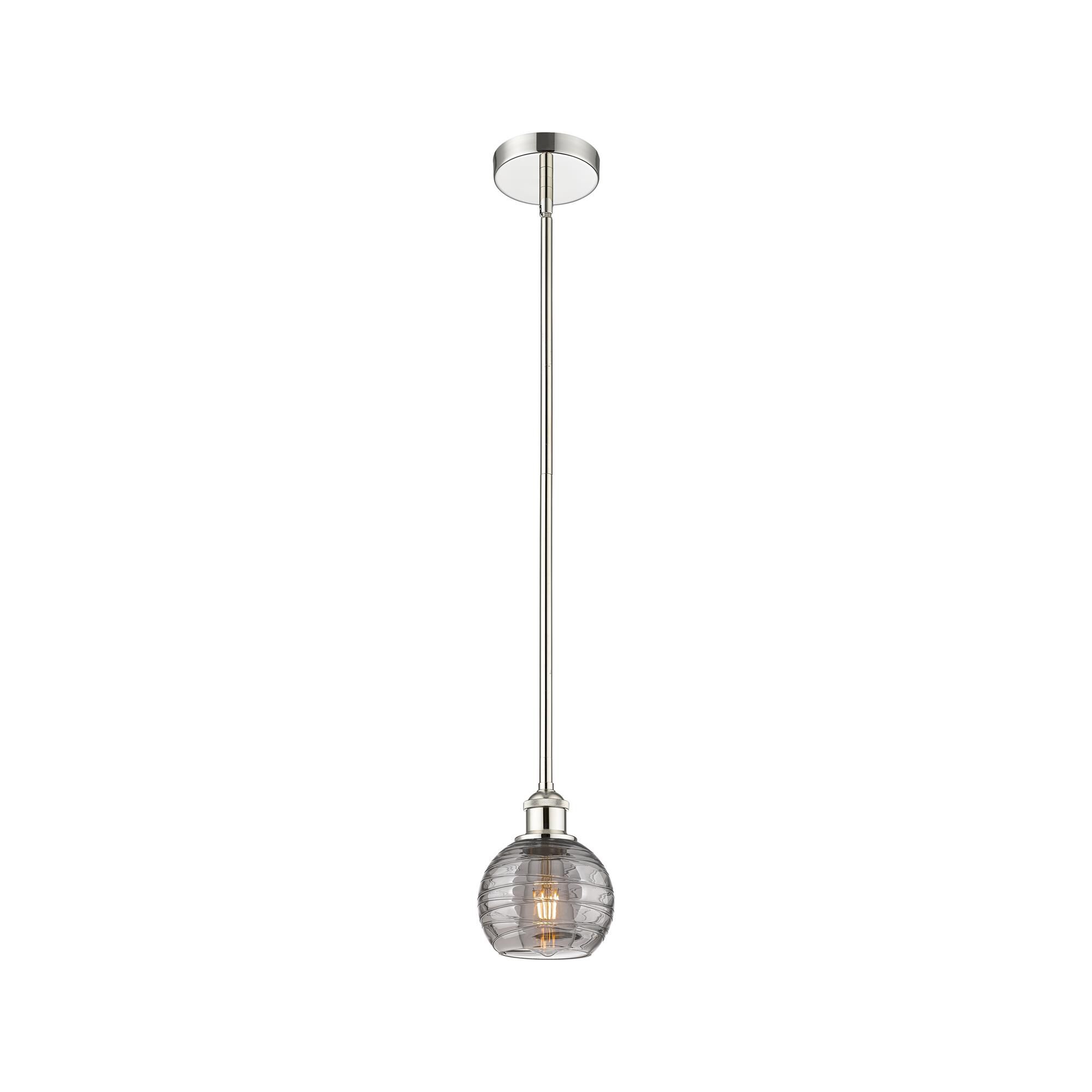 Bruno Marashlian Athens Deco Swirl 6 Inch Mini Pendant by Innovations Lighting