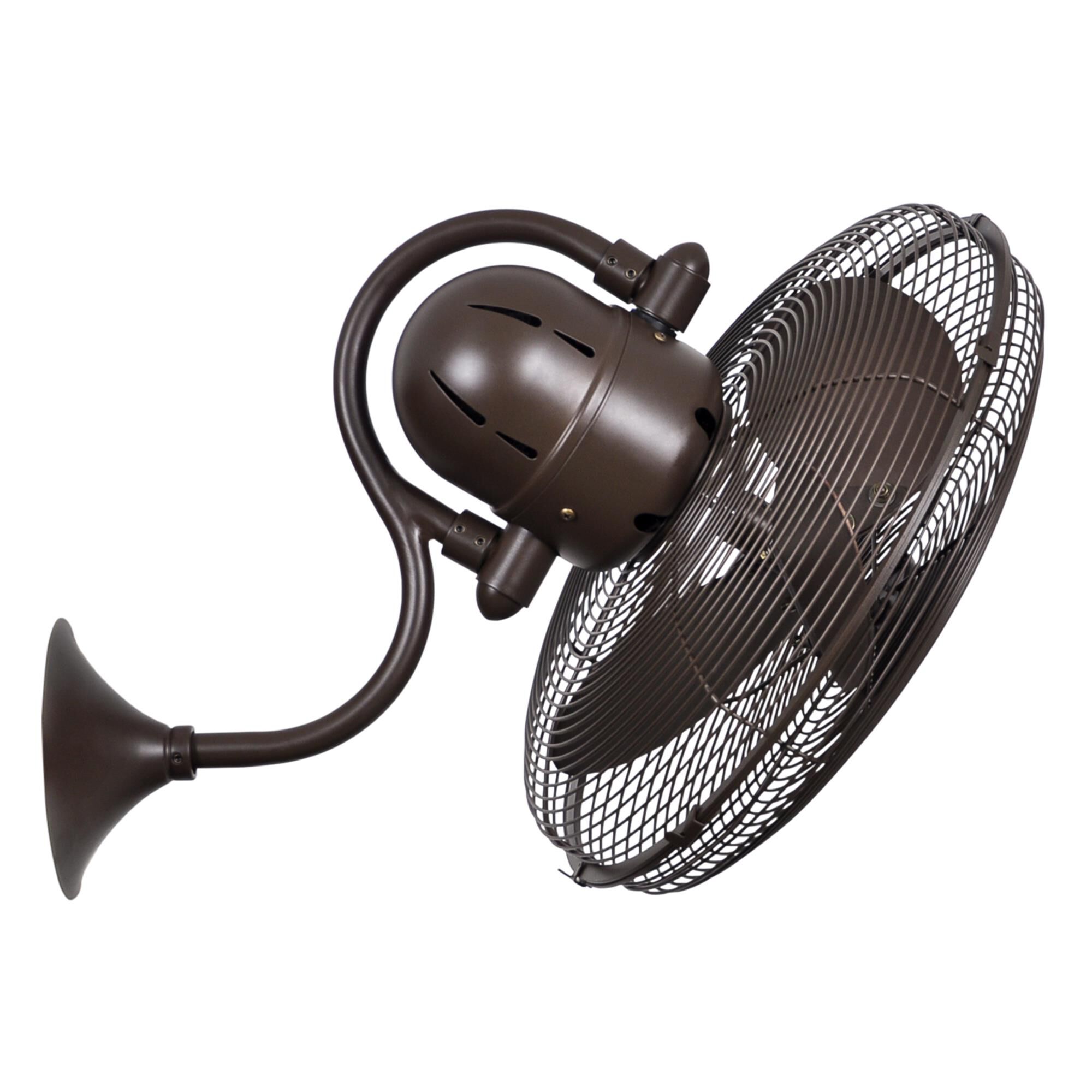 Laura Wall Mounted Fan by Matthews Fan Company