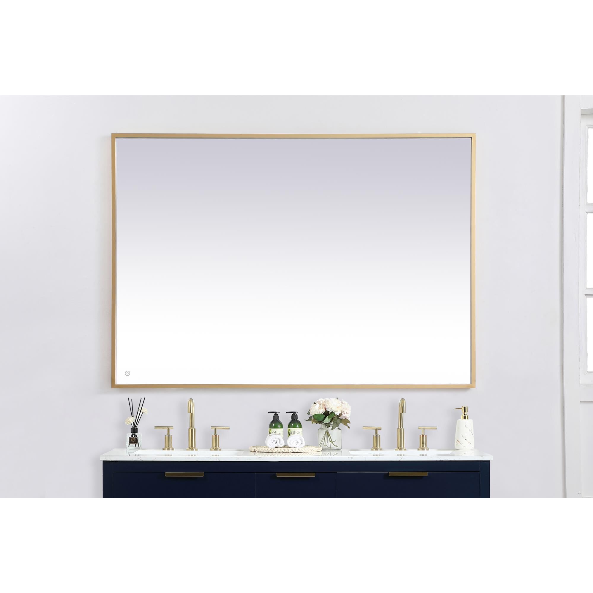 Shown in Brass finish