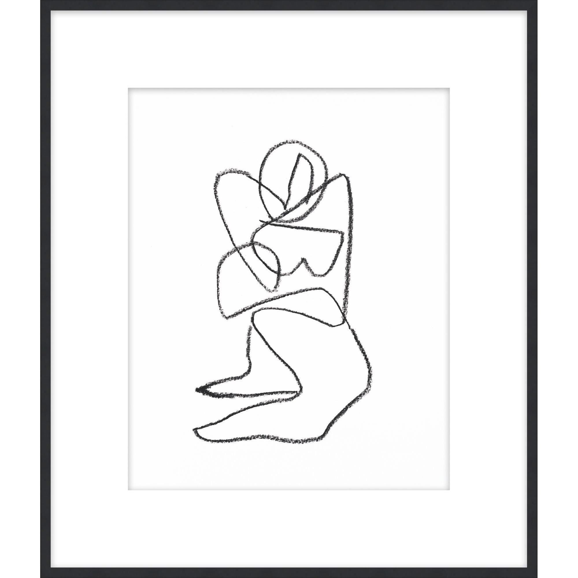 Linear Figures Print by Level57