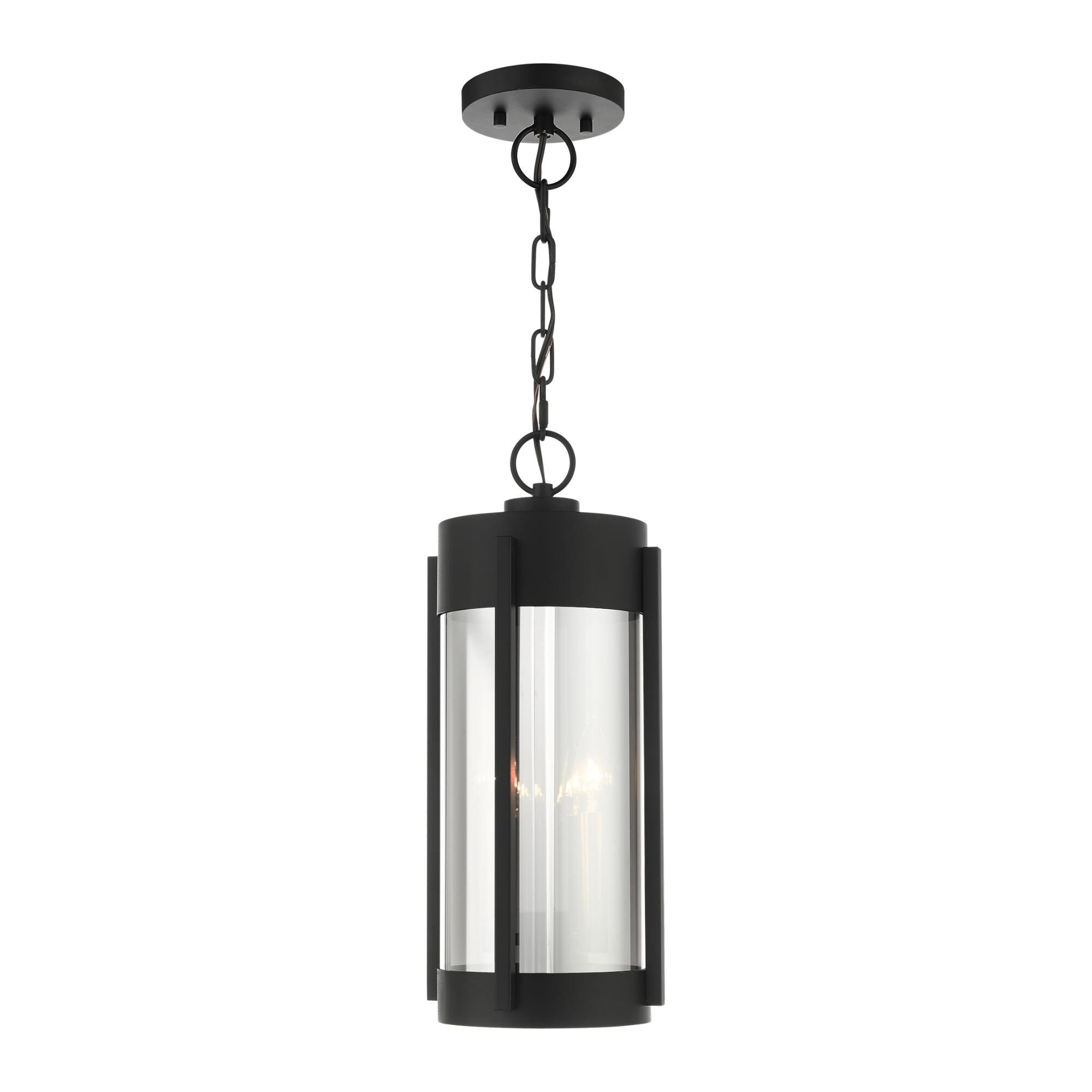 Sheridan 18 Inch Tall 2 Light Outdoor Hanging Lantern by Livex Lighting