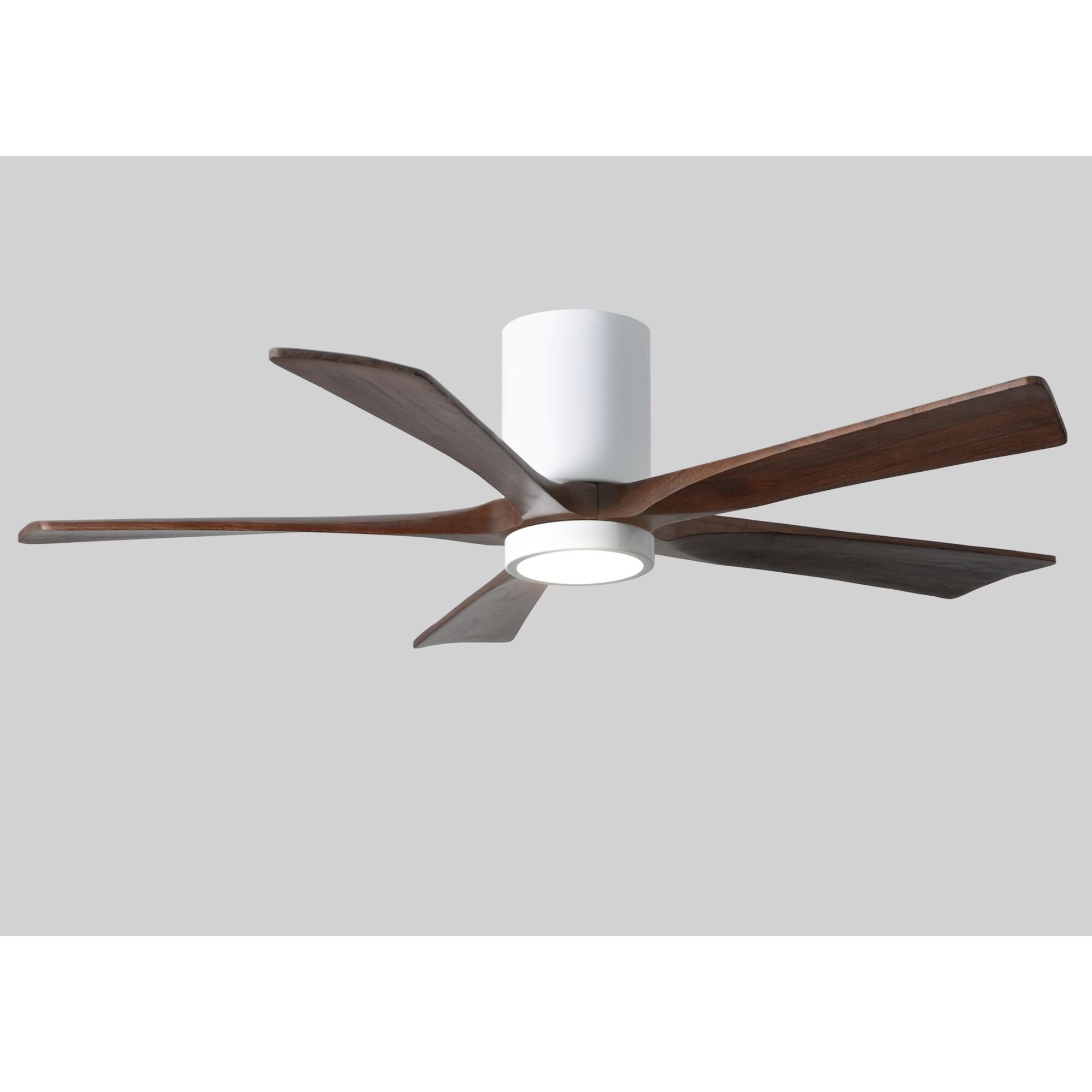 Irene 52 Inch Flush Mount Fan with Light Kit by Matthews Fan Company