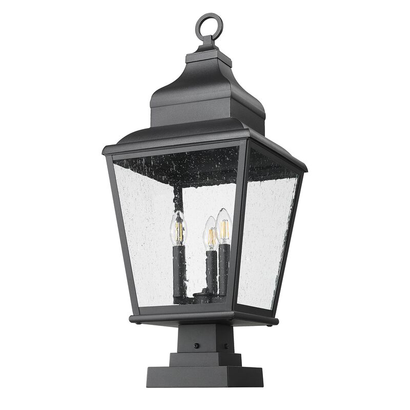 Raphael 29 Inch Outdoor Pier Lamp by Z-lite