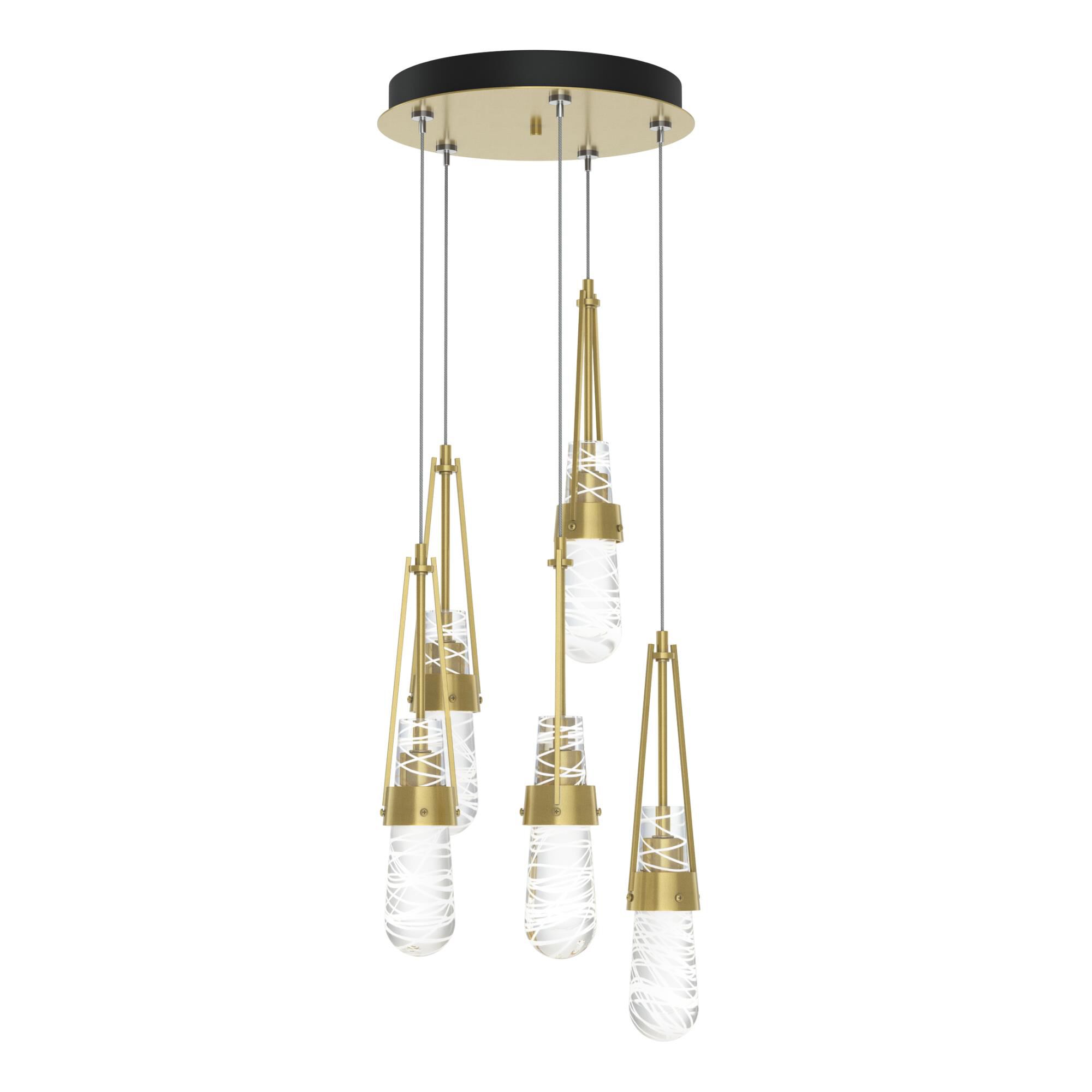 Link 13 Inch Multi Light Pendant by Hubbardton Forge