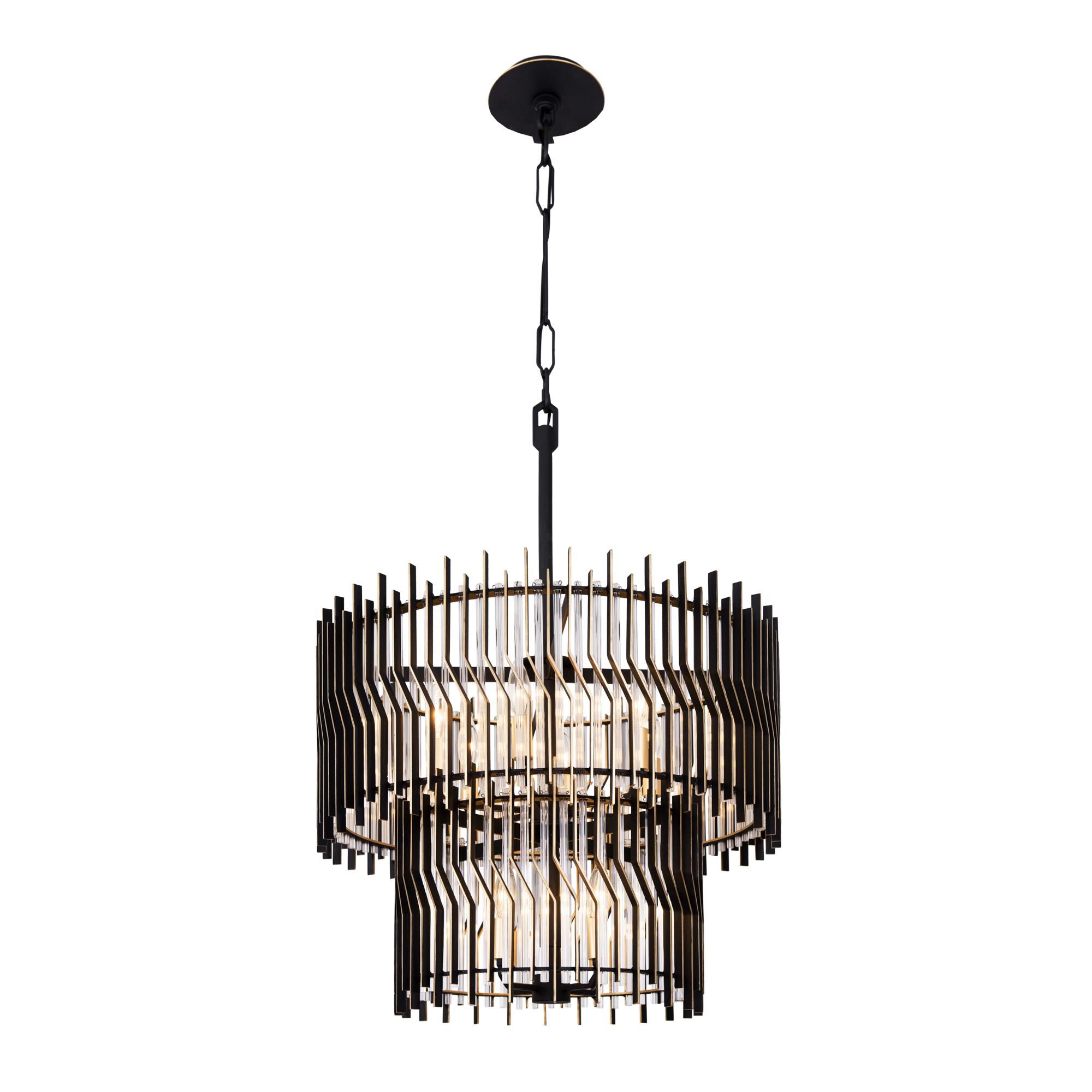 Ron Henderson Park Row 24 Inch Chandelier by Varaluz